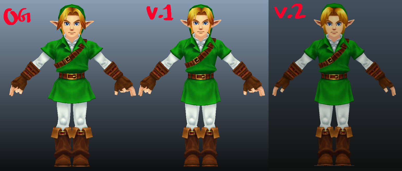Better Link v2/v3 [The Legend of Zelda: Ocarina of Time 3D] [Mods]