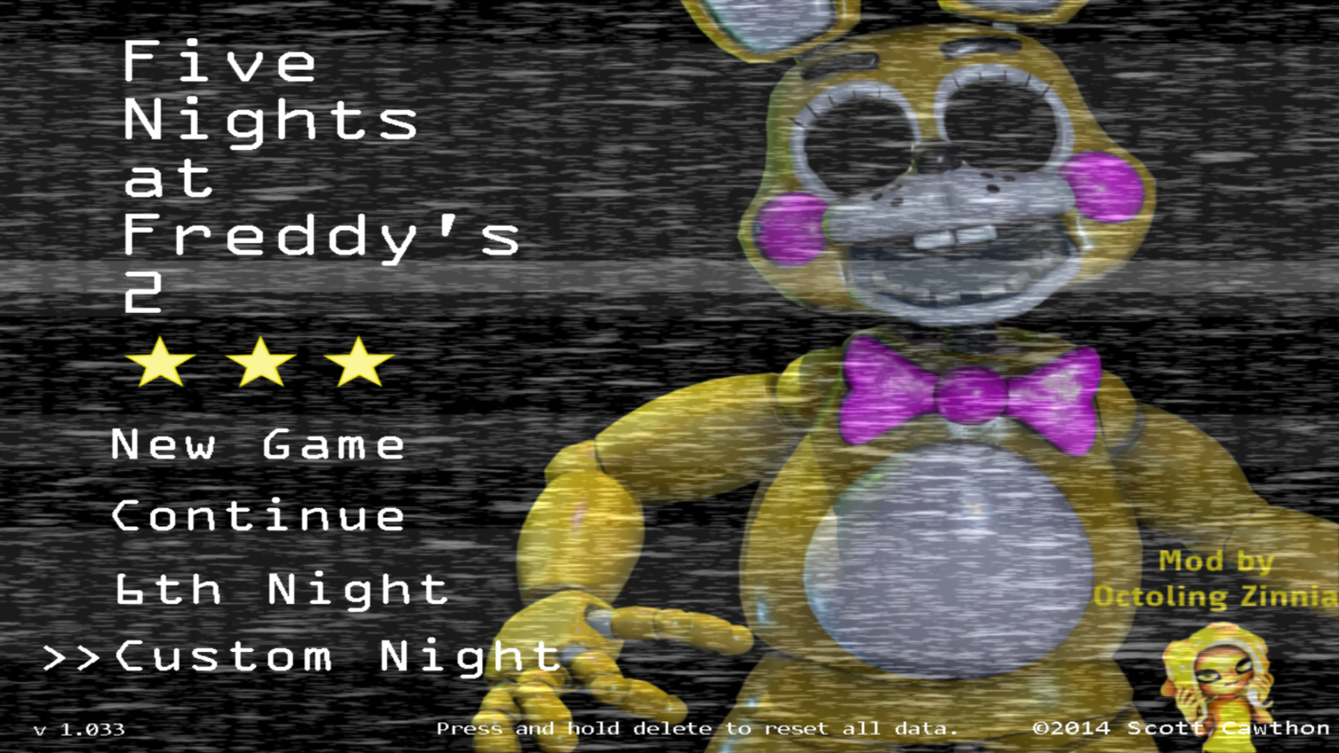Toy Bonnie five nights at Freddy's 2