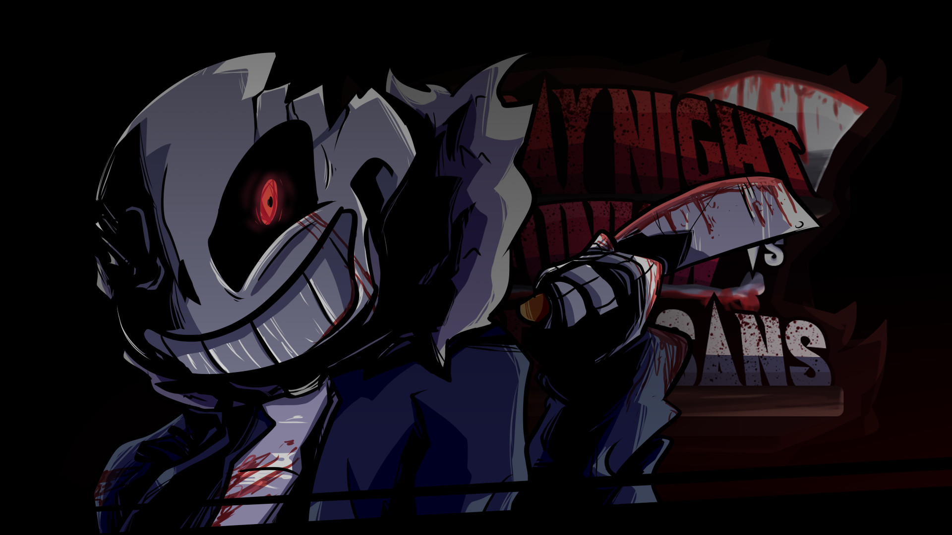 Horror Sans strike. by Vexedcat216 on Newgrounds