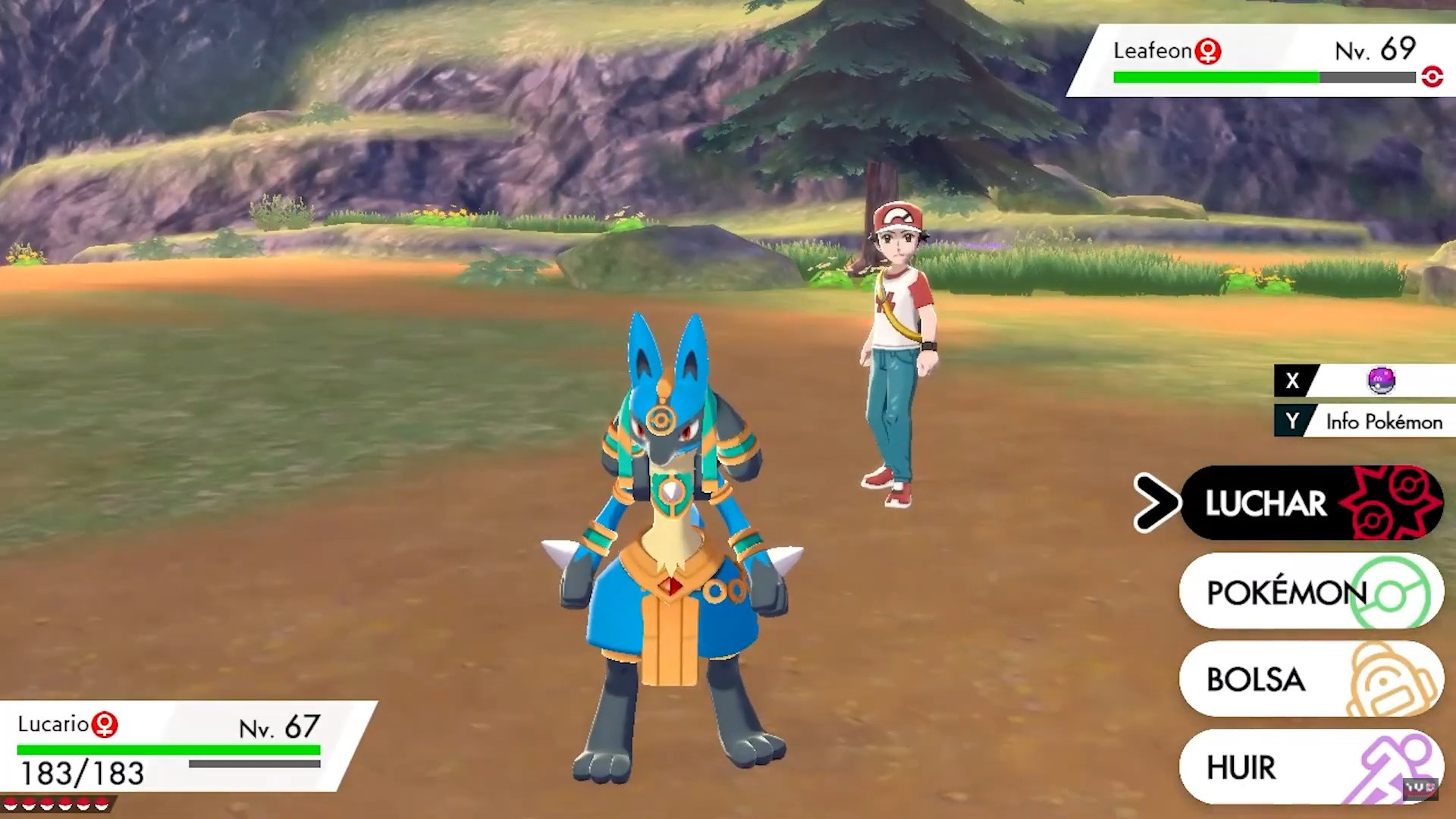 Lucario Faraon from Pokémon Unite Mod for Pokemon Sword &