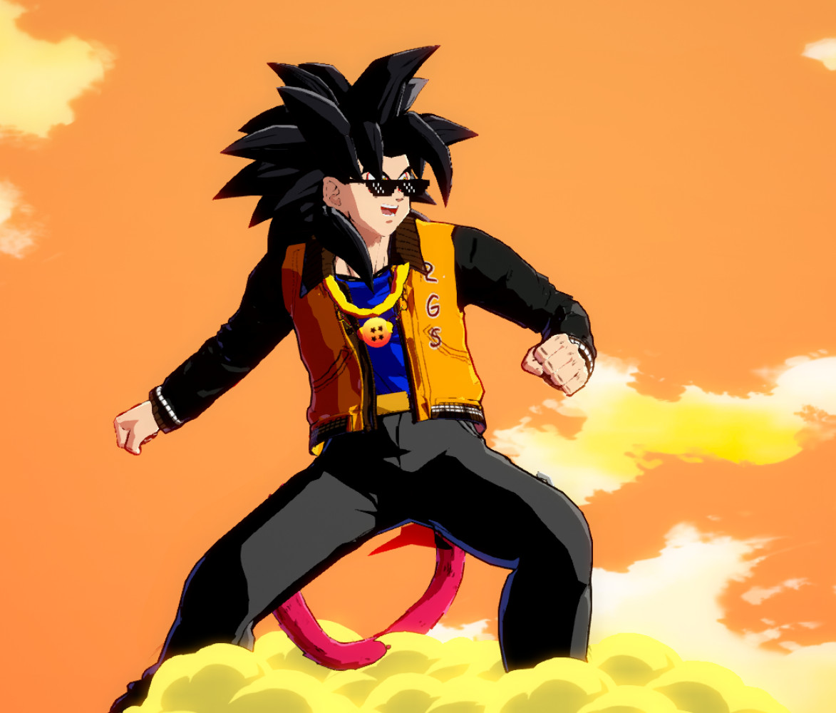 Slick Goku Over Main 3 Gokus [Dragon Ball FighterZ] [Mods]