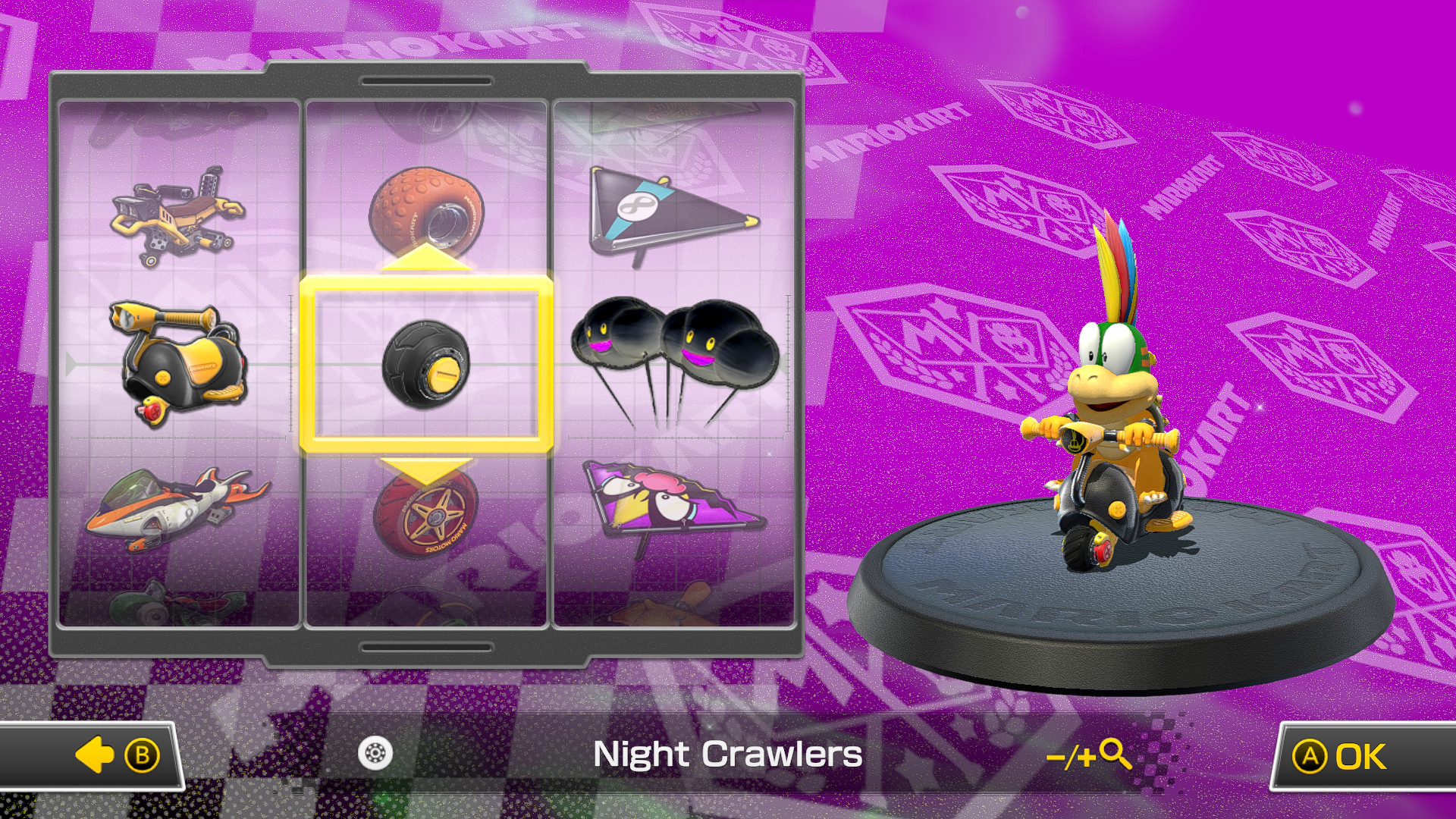 Black Rollers [Mario Kart 8 Deluxe] [Mods]