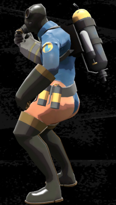 Femboy Pyro Team Fortress Mods