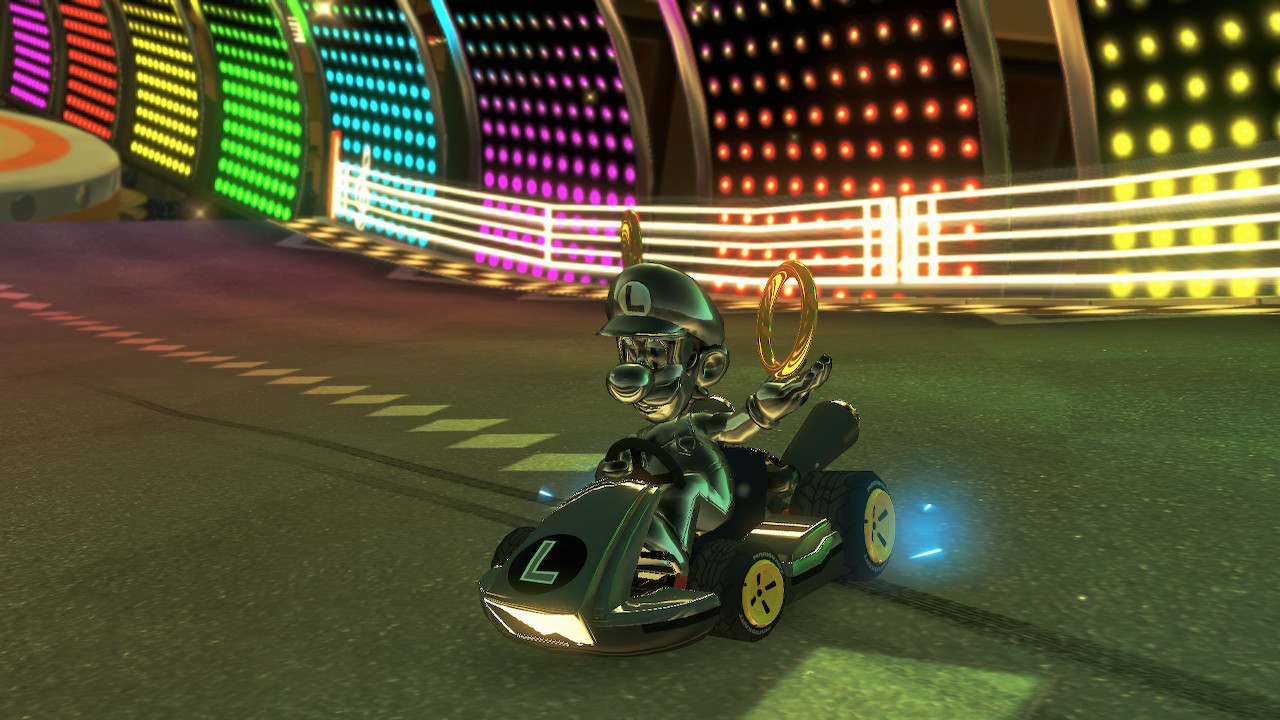 Gold & Metal Luigi + Emblems [Mario Kart 8 Deluxe] [Mods]