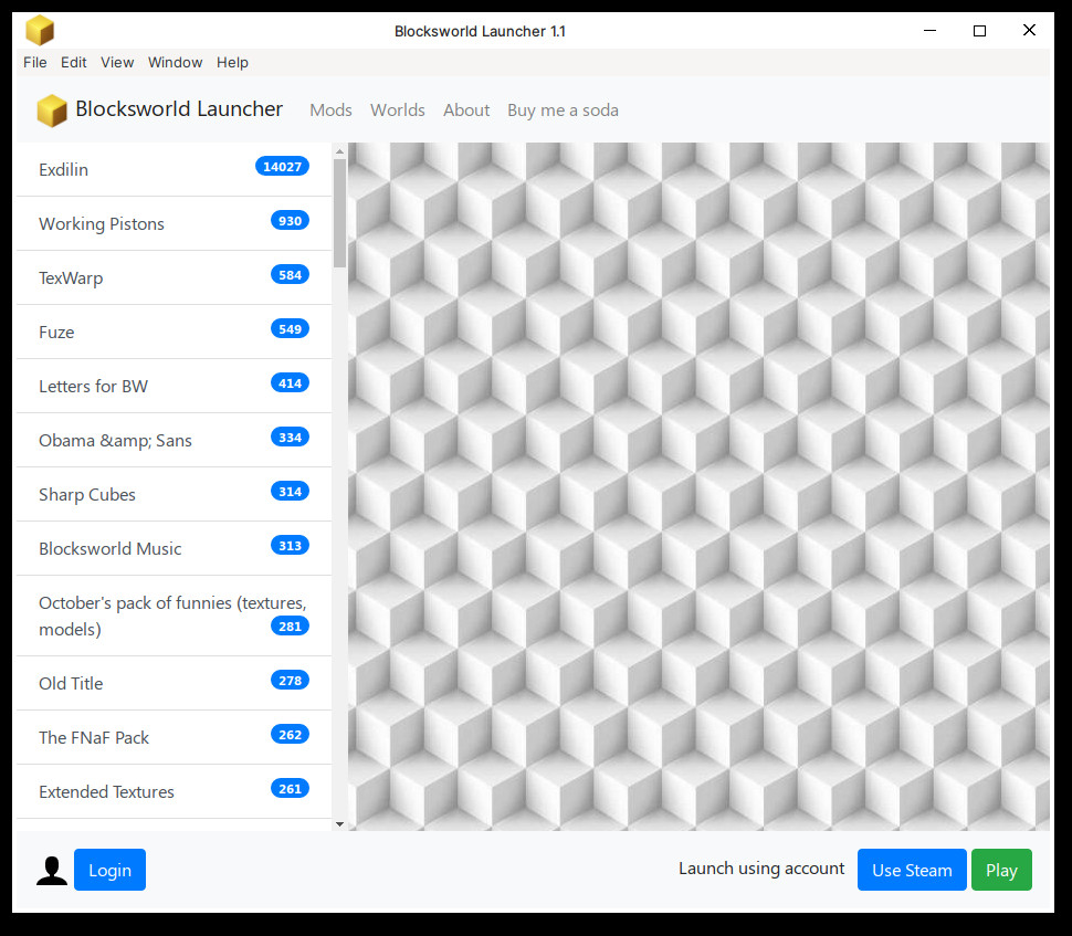 Exdilin [Blocksworld] [Mods]