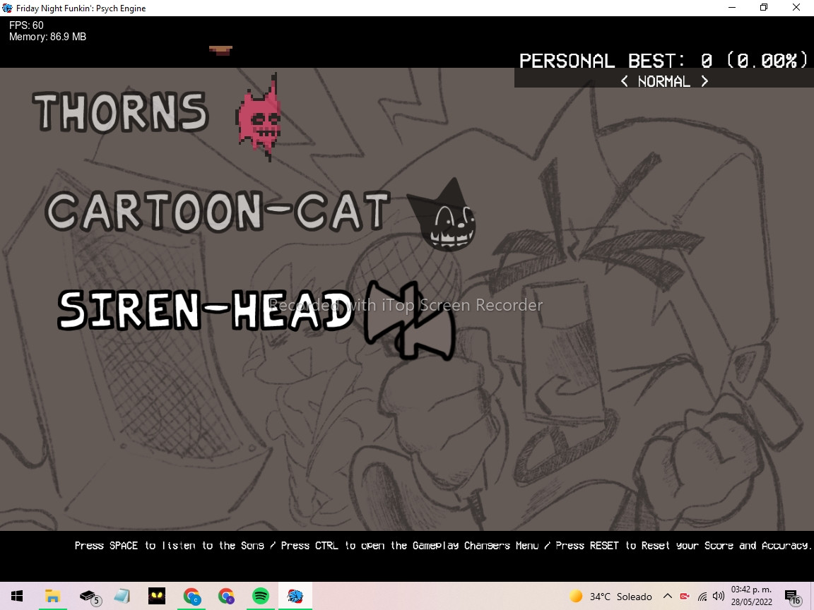 Vs Cartoon Cat 2.0 Fanmade [Friday Night Funkin'] [Mods]