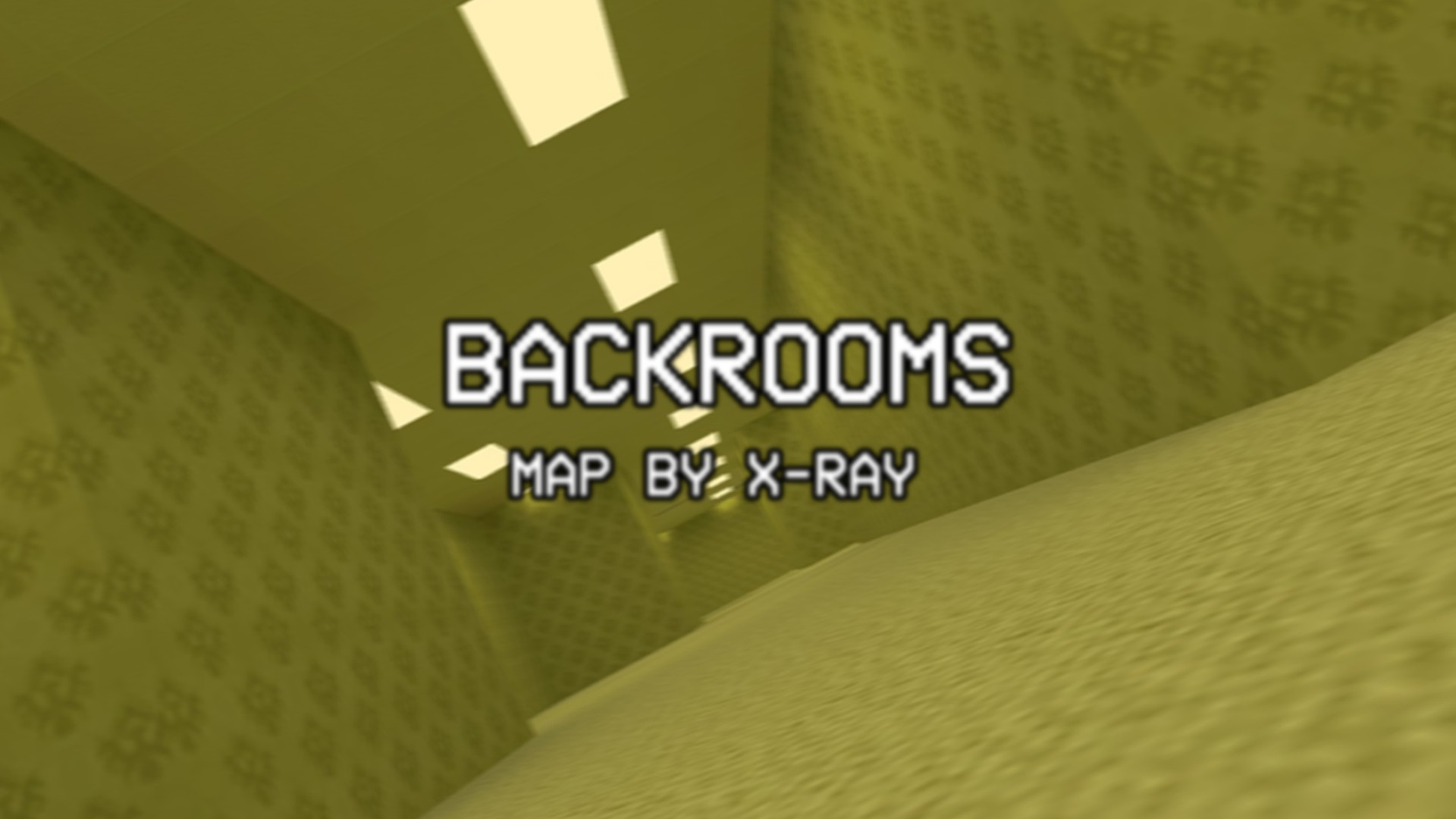 Map for the Roblox game The Backrooms GMod Map. : r/backrooms