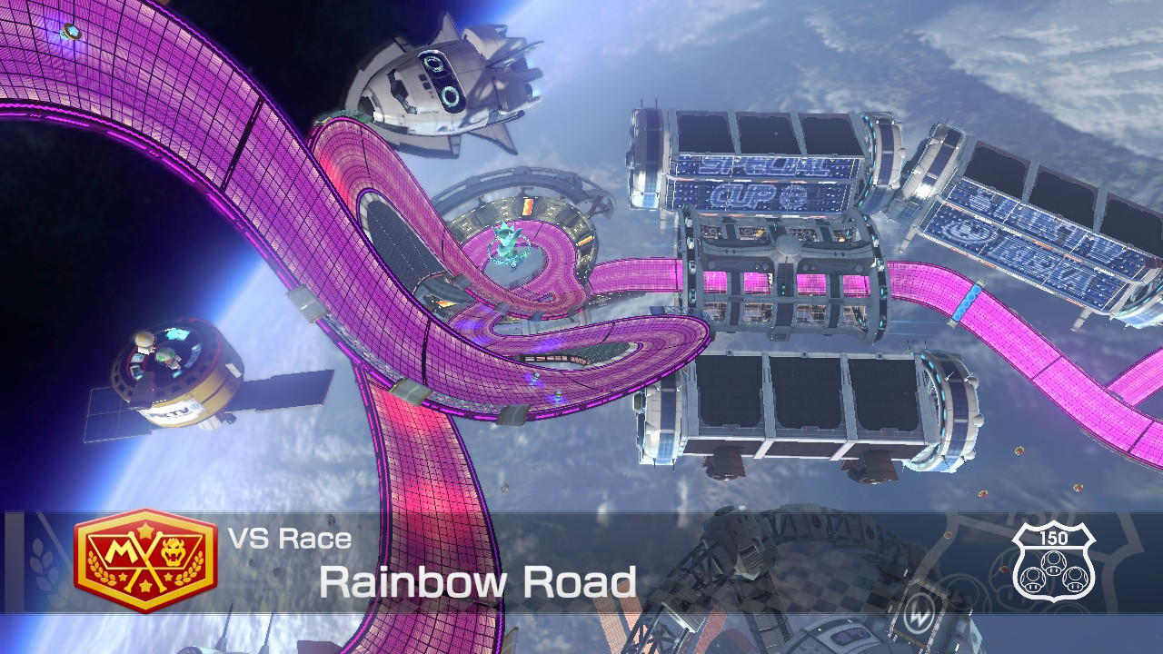 RAINBOW Rainbow Road [Mario Kart 8 Deluxe] [Mods]