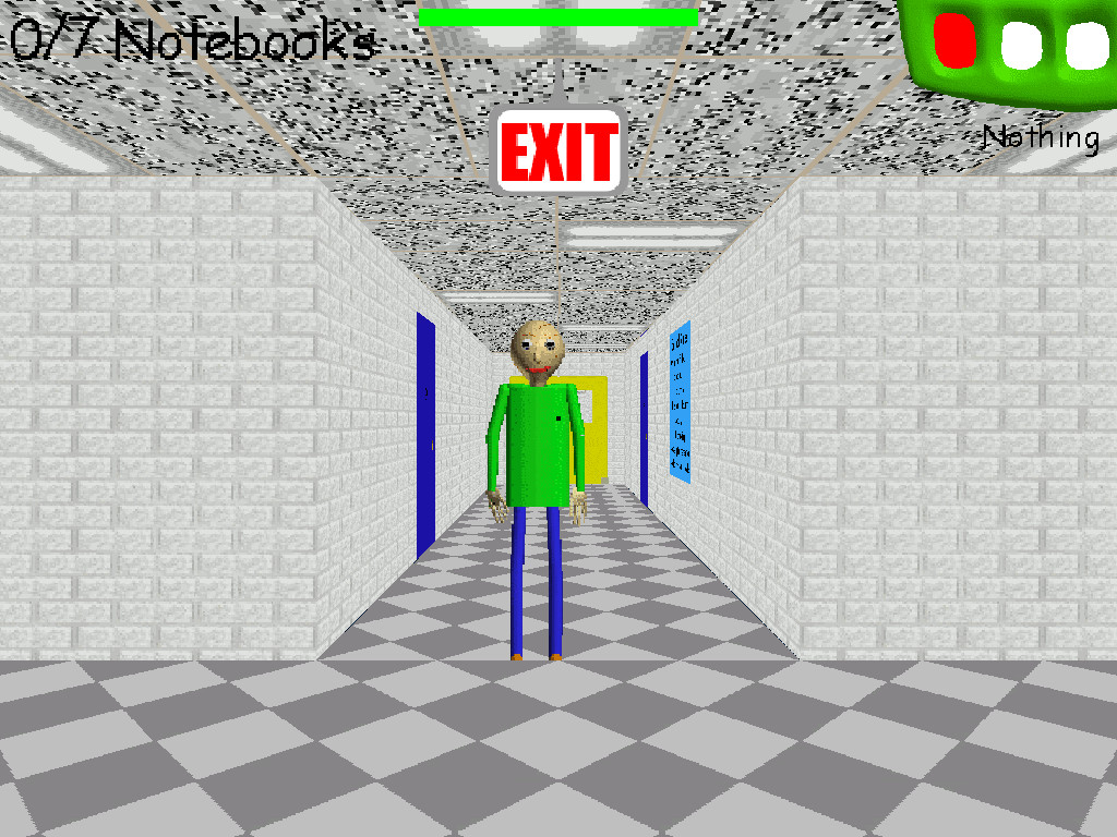 Baldi's Basics but it's a normal School [Baldi's Basics] [Mods]