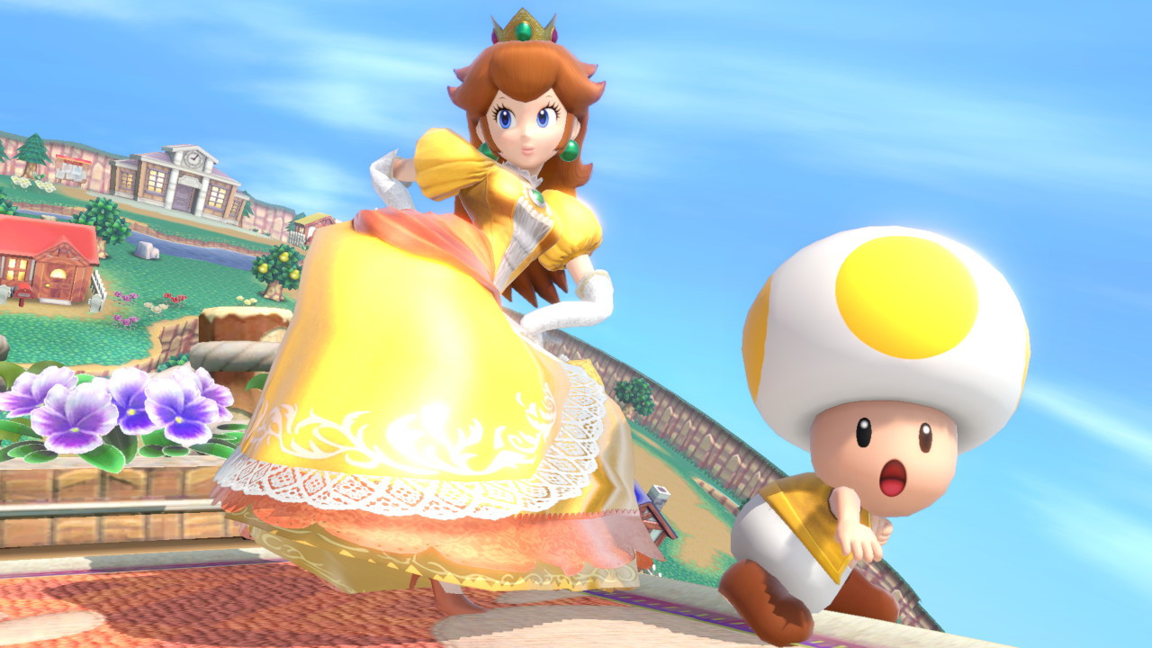 Peach: Daisy Skin [Super Smash Bros. Ultimate] [Mods]