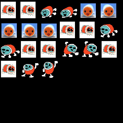 Taiko Don Over Pixel BF (B-Sides alt included)