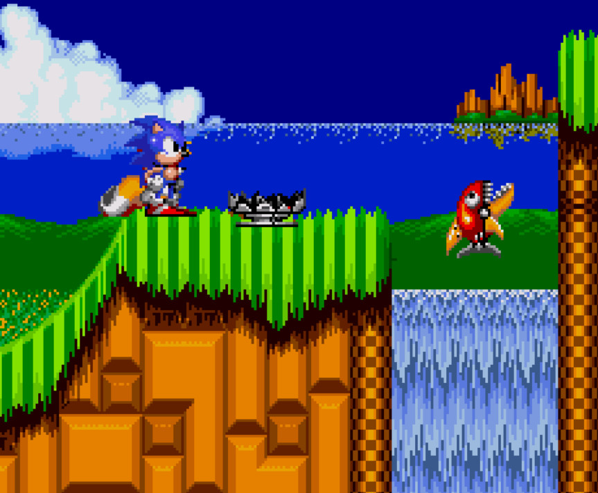 Some Sonic 2 Sprites from Original [Sonic The Hedgehog 2 Absolute] [Mods]