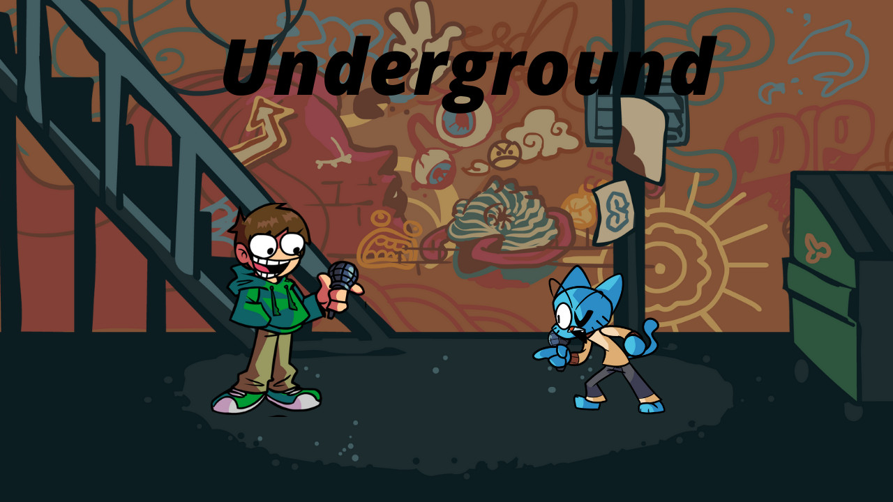 Edd and Gumball sing underground
