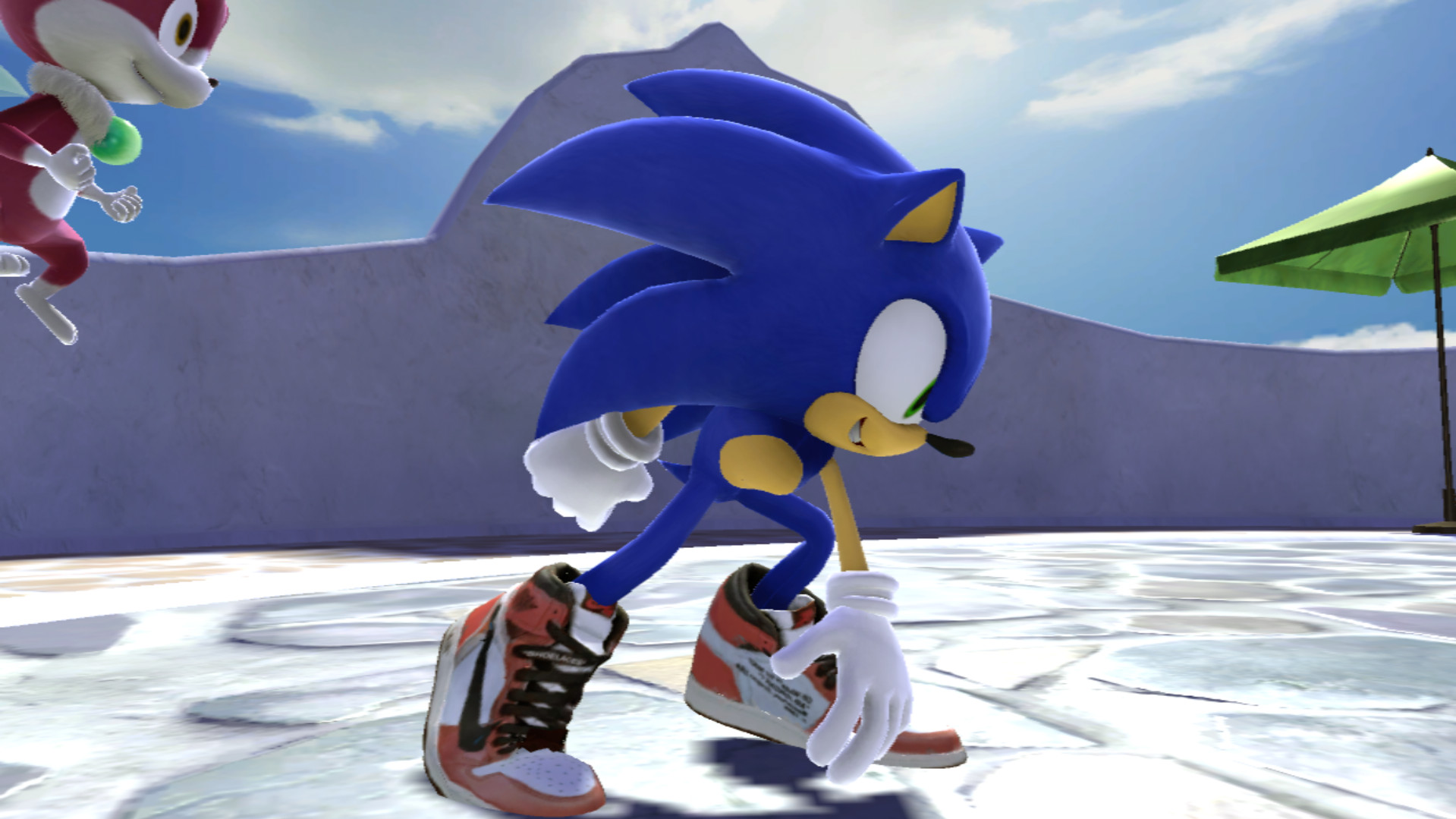 Sonic x Jordan 1 [Sonic Unleashed (X360/PS3)] [Mods]