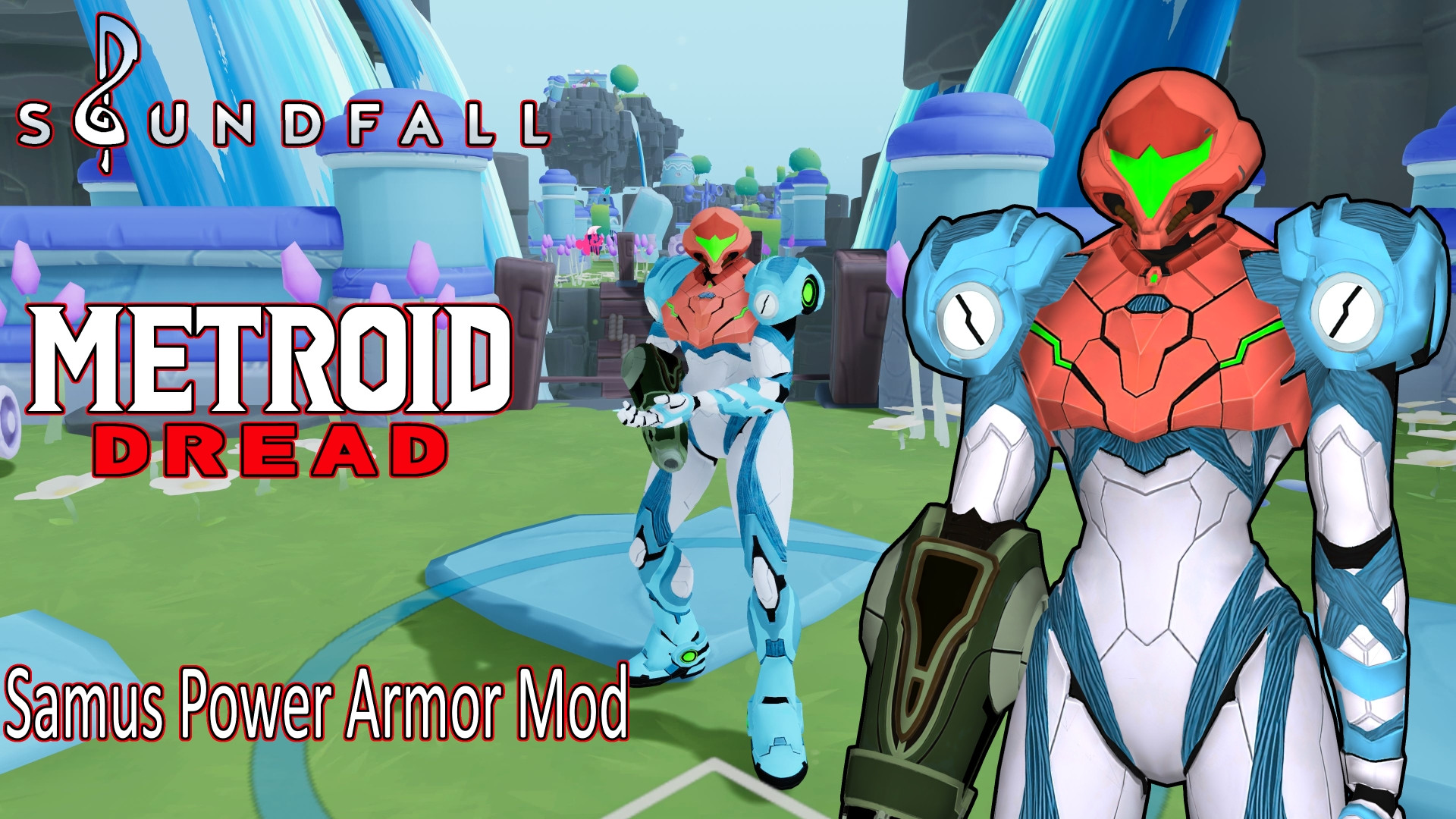 Metroid Mod Soundfall Metroid Dread Samus Power Armor Mod Mod for Soundfall ...