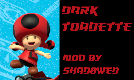 Dark Toadette [Mario Kart 8 Deluxe] [Mods]