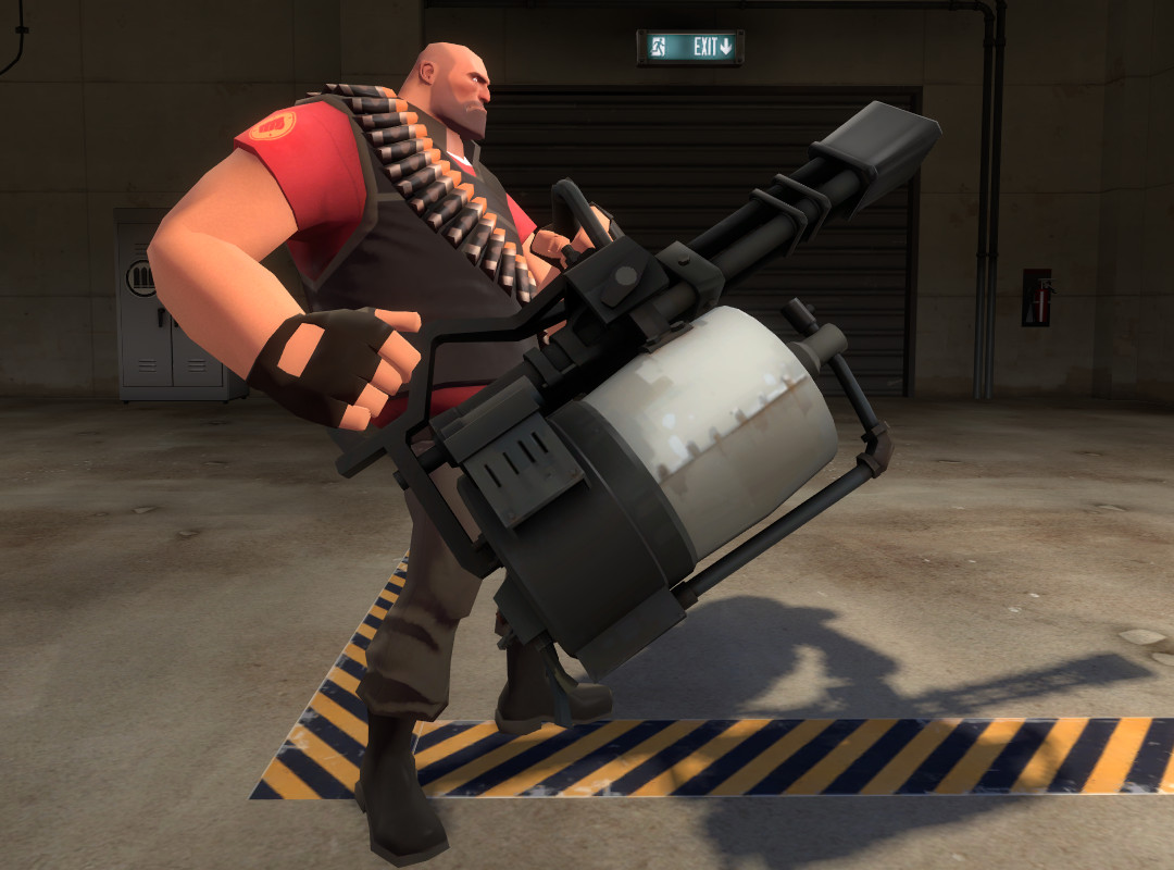 TriBarrel Minigun [Team Fortress 2] [Mods]