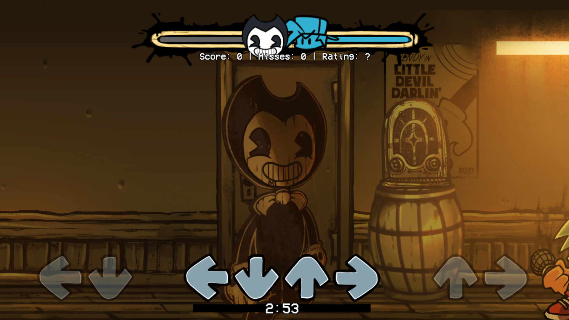 Playable Indie Cross Bendy for Psych Engine [Friday Night Funkin