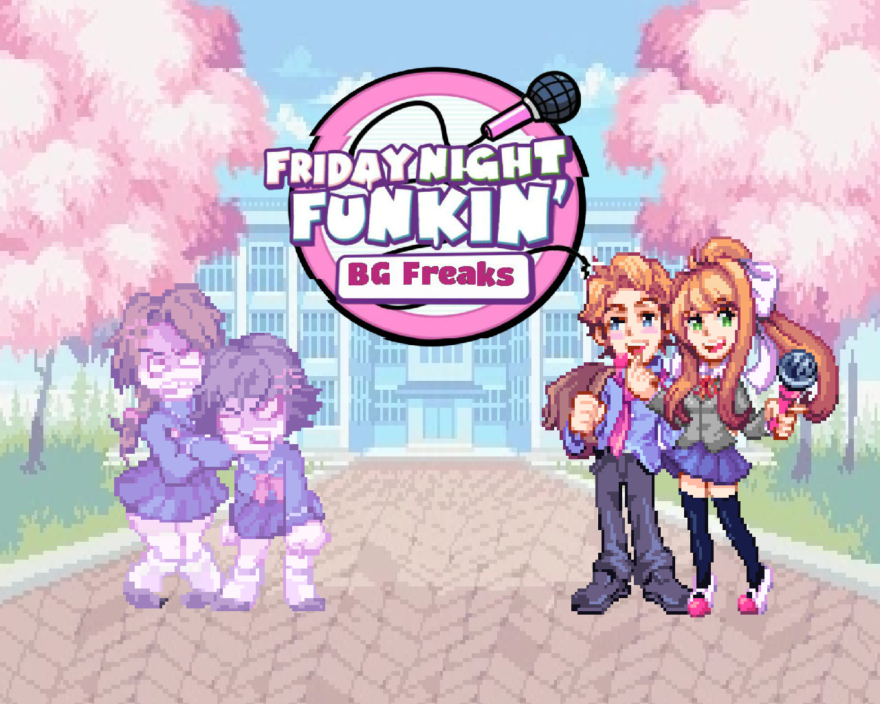 Friday Night Funkin vs BG Freaks