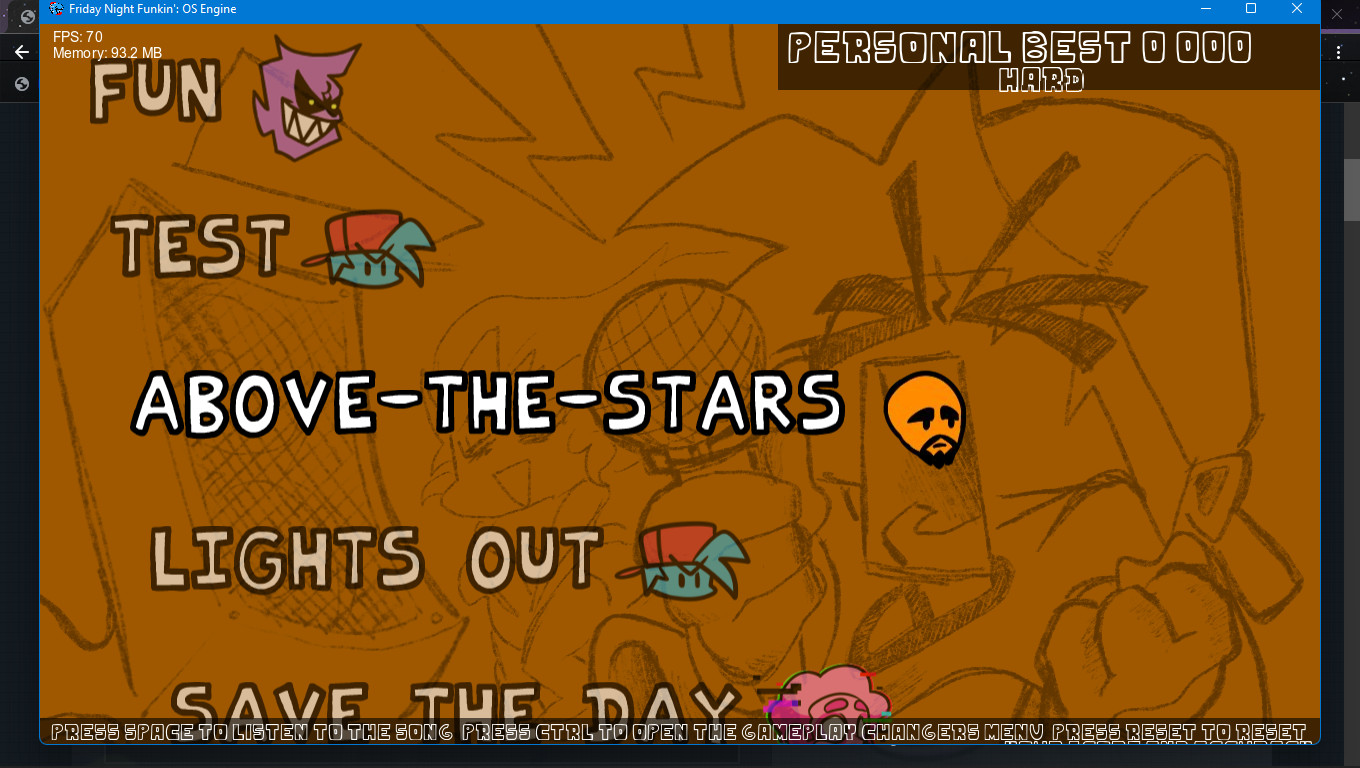 above the stars charted