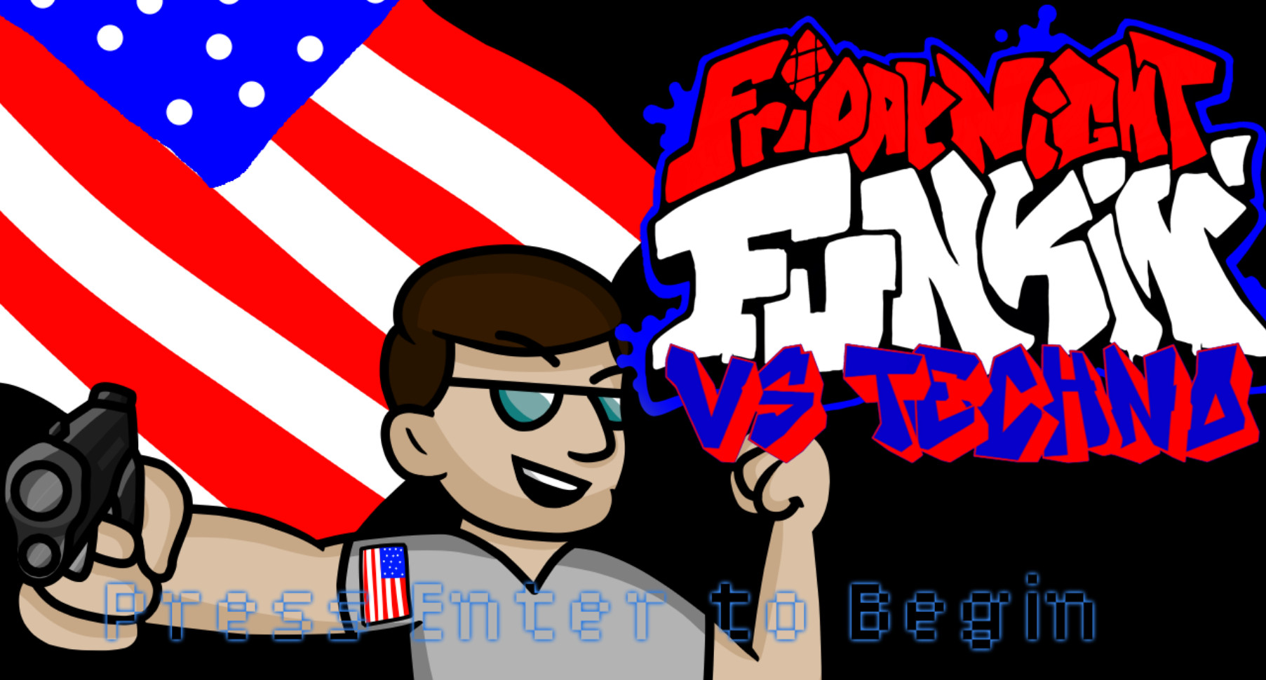 VS Techno: Friday Night Funkin'