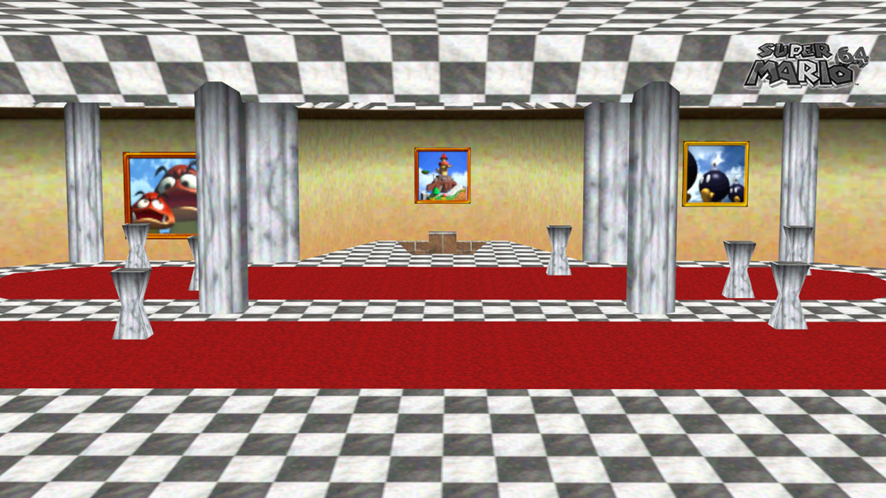 Mirror Room (Super Mario 64) [Super Smash Bros. Ultimate] [Mods]