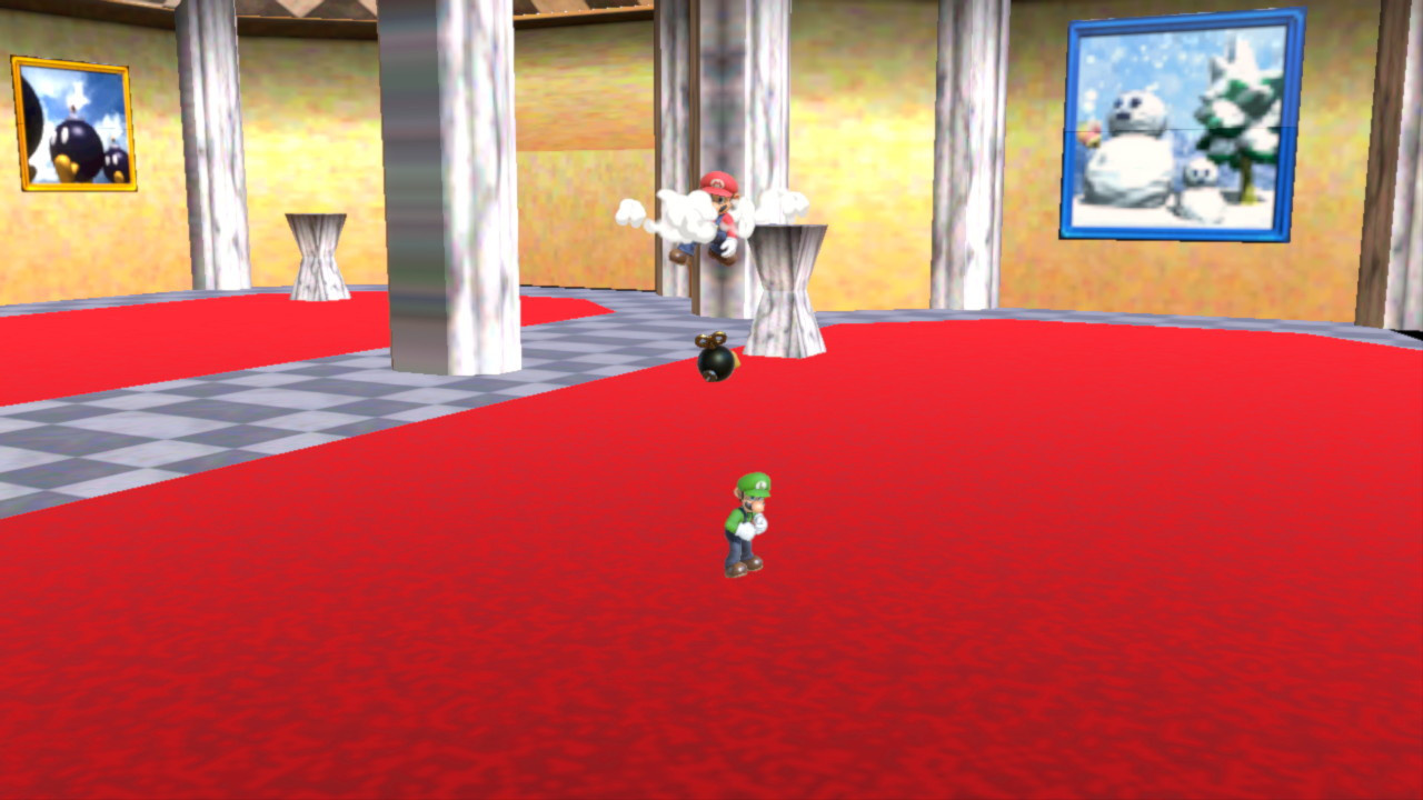 Mirror Room (Super Mario 64) [Super Smash Bros. Ultimate] [Mods]