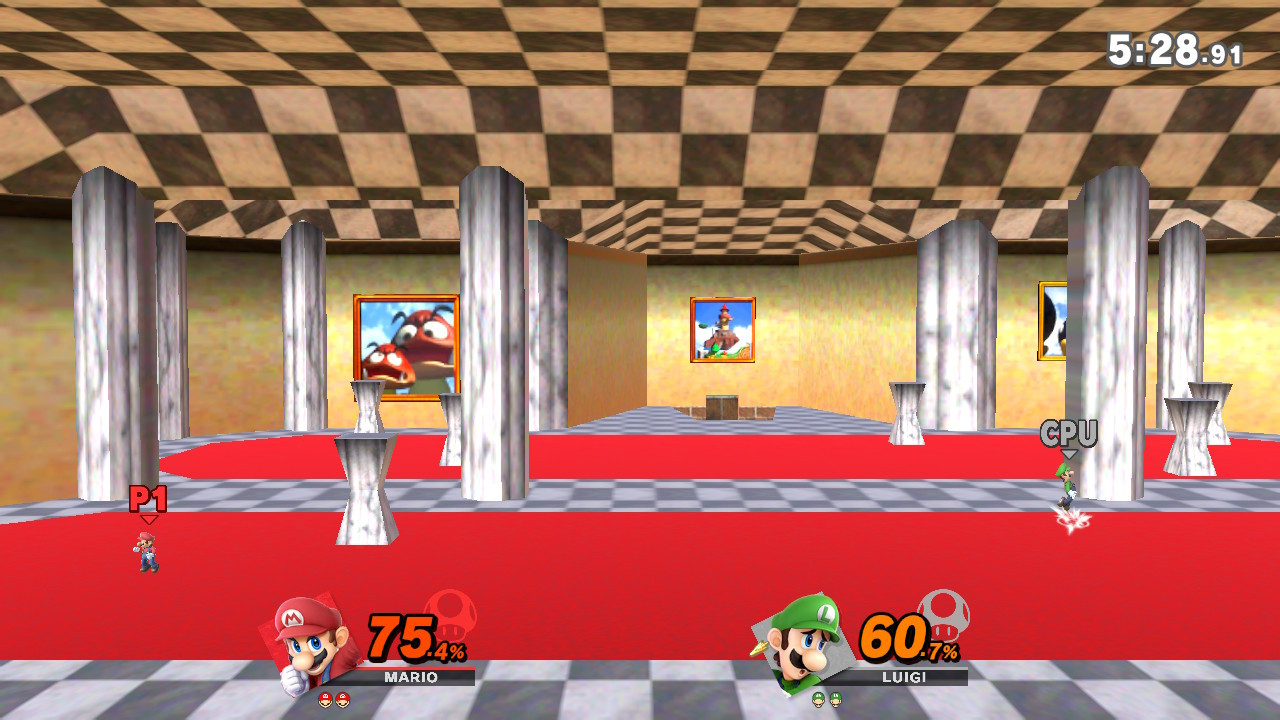 Mirror Room (Super Mario 64) [Super Smash Bros. Ultimate] [Mods]