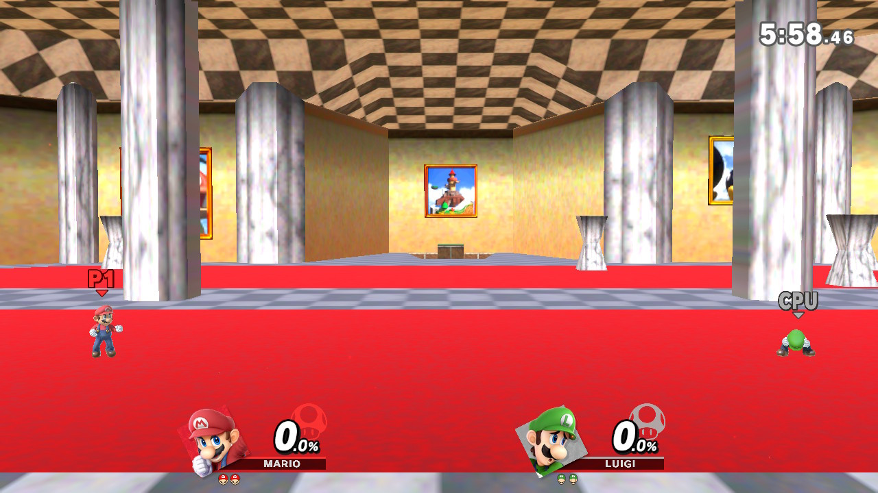 Mirror Room (Super Mario 64) [Super Smash Bros. Ultimate] [Mods]