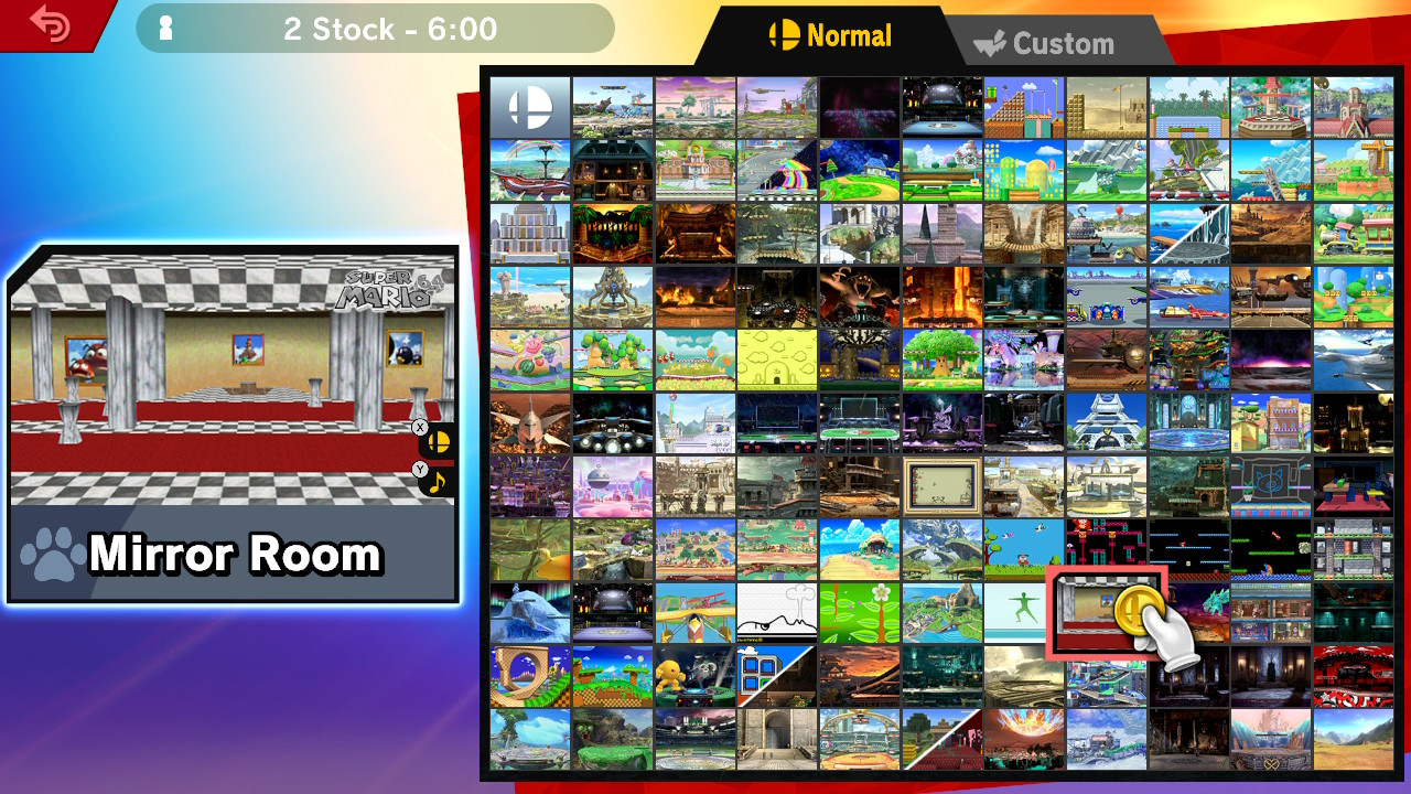 Mirror Room (Super Mario 64) [Super Smash Bros. Ultimate] [Mods]