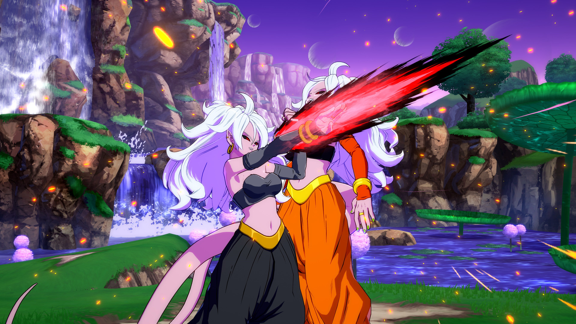 21 but she always has pink skin [Dragon Ball FighterZ] [Mods]