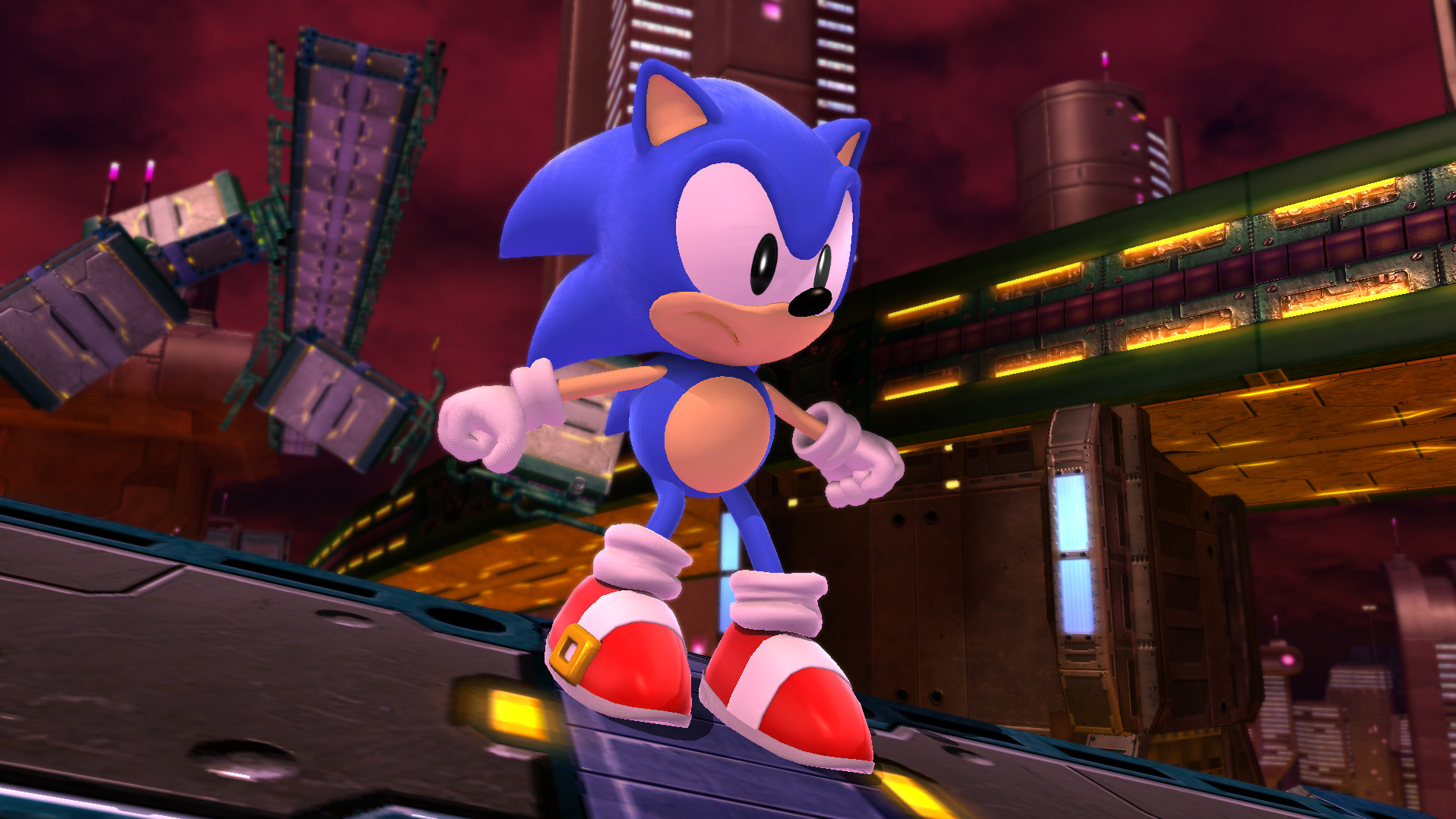 This is how classic sonic should've looked in Sonic Generations