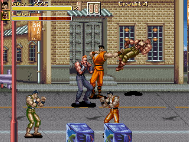 Final Fight, Software