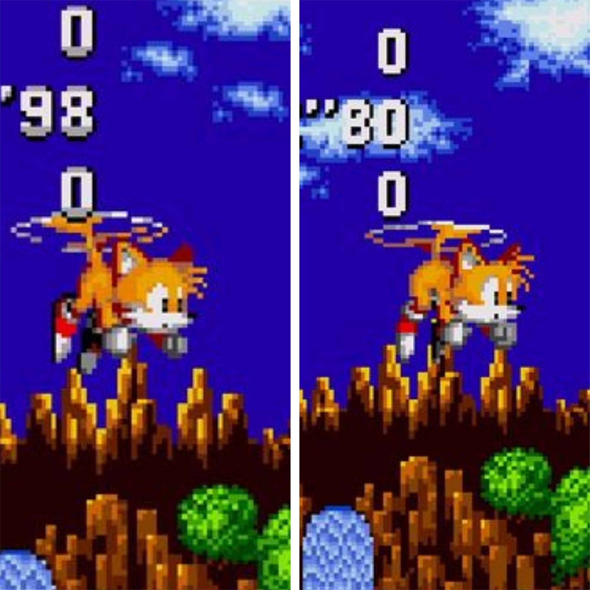 Sonic's got new sprites in Sonic 1 Forever! ~ RatherNoiceSprites's