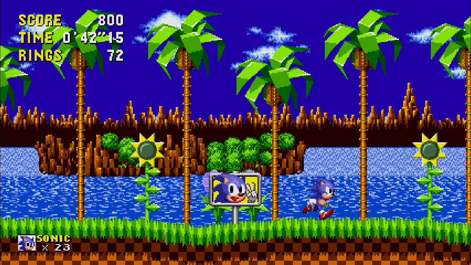 Custom / Edited - Sonic the Hedgehog Customs - Sonic 1 (2013) Custom Menu  BG (EU/US/JP) - The Spriters Resource