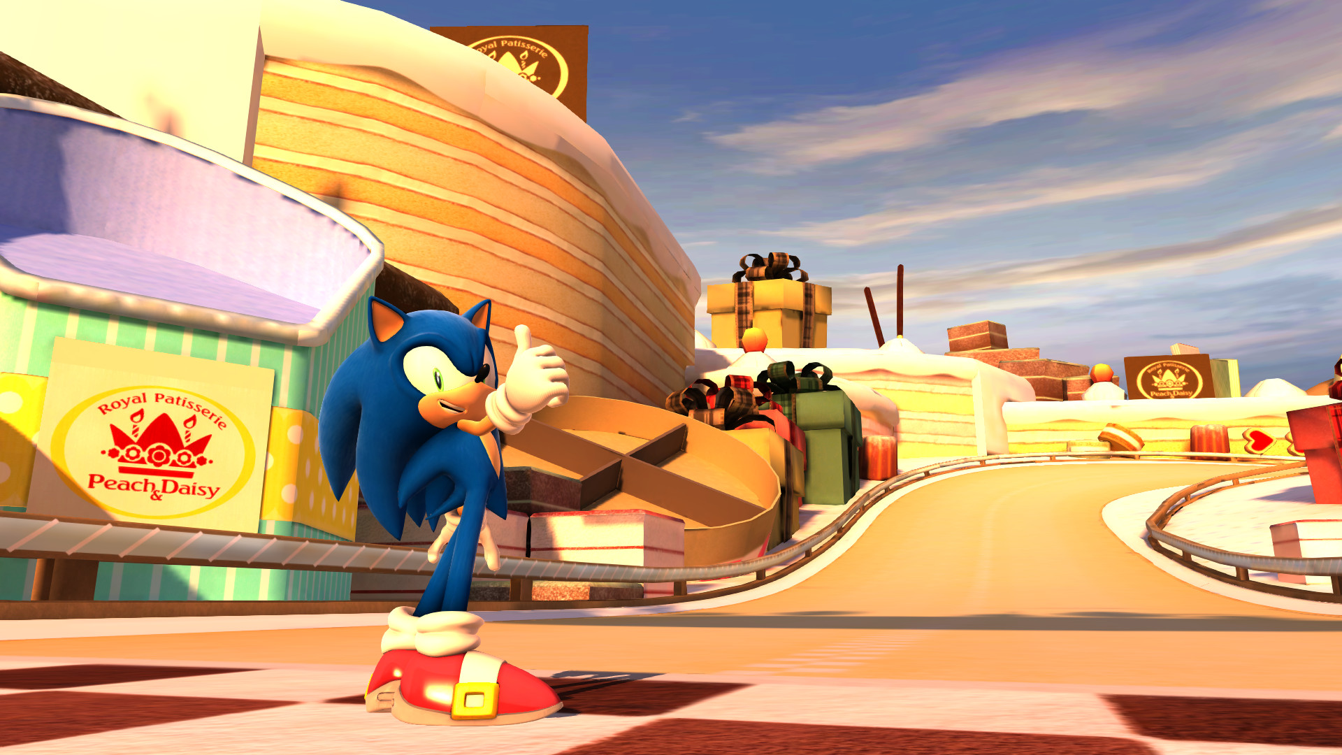 Sweet Sweet Canyon Mario Kart 8 Sonic Generations Mods