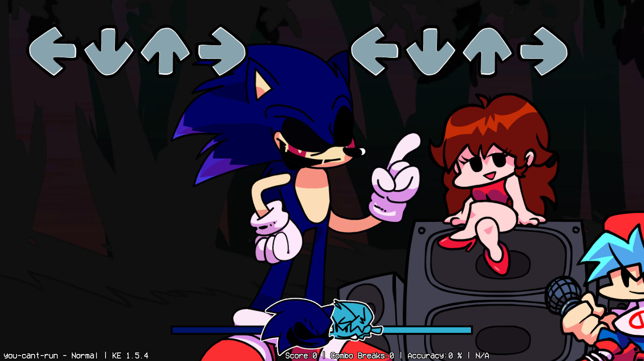 Sonic.exe Phase 2 but in my style [Friday Night Funkin'] [Mods]