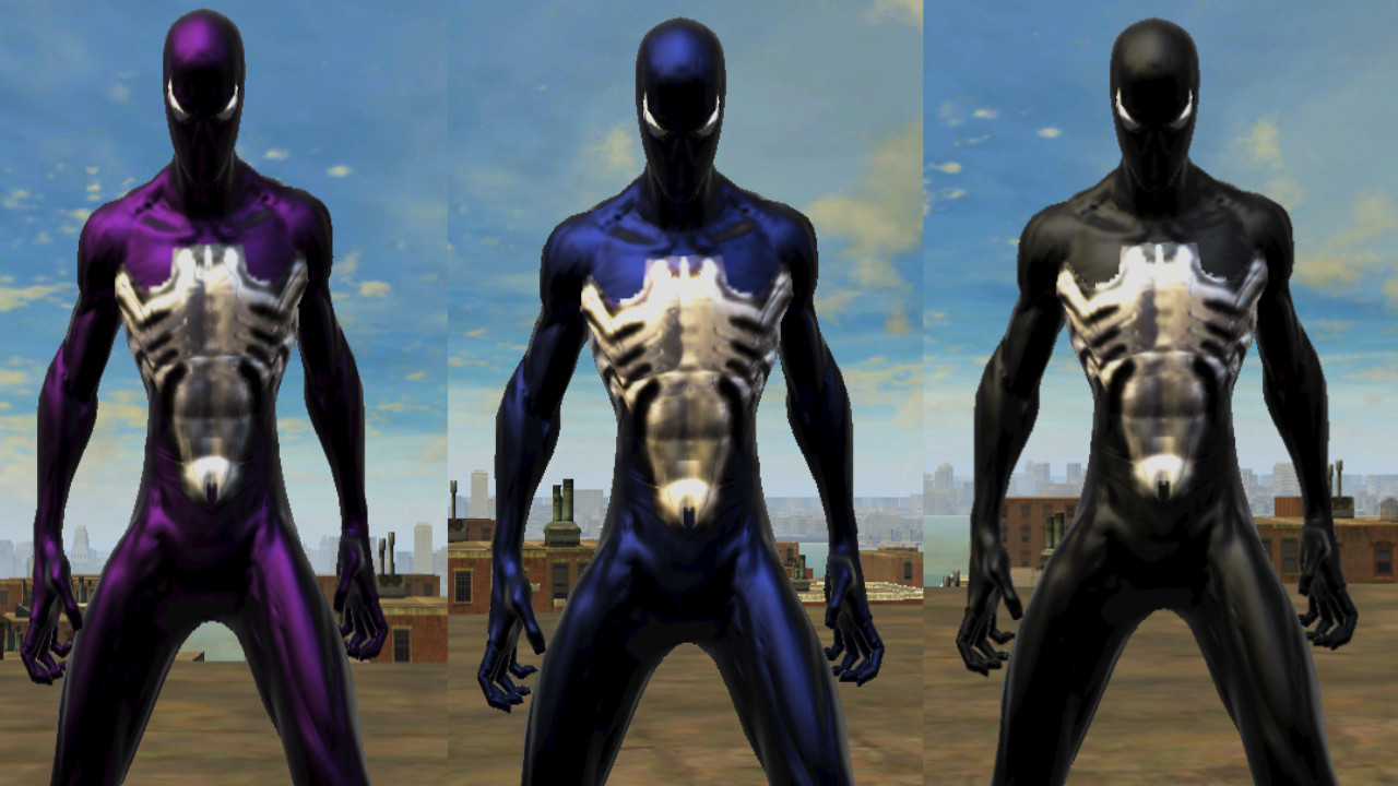 Pre Release / Beta Red Suit Pack [Spider-Man: Web of Shadows] [Mods]