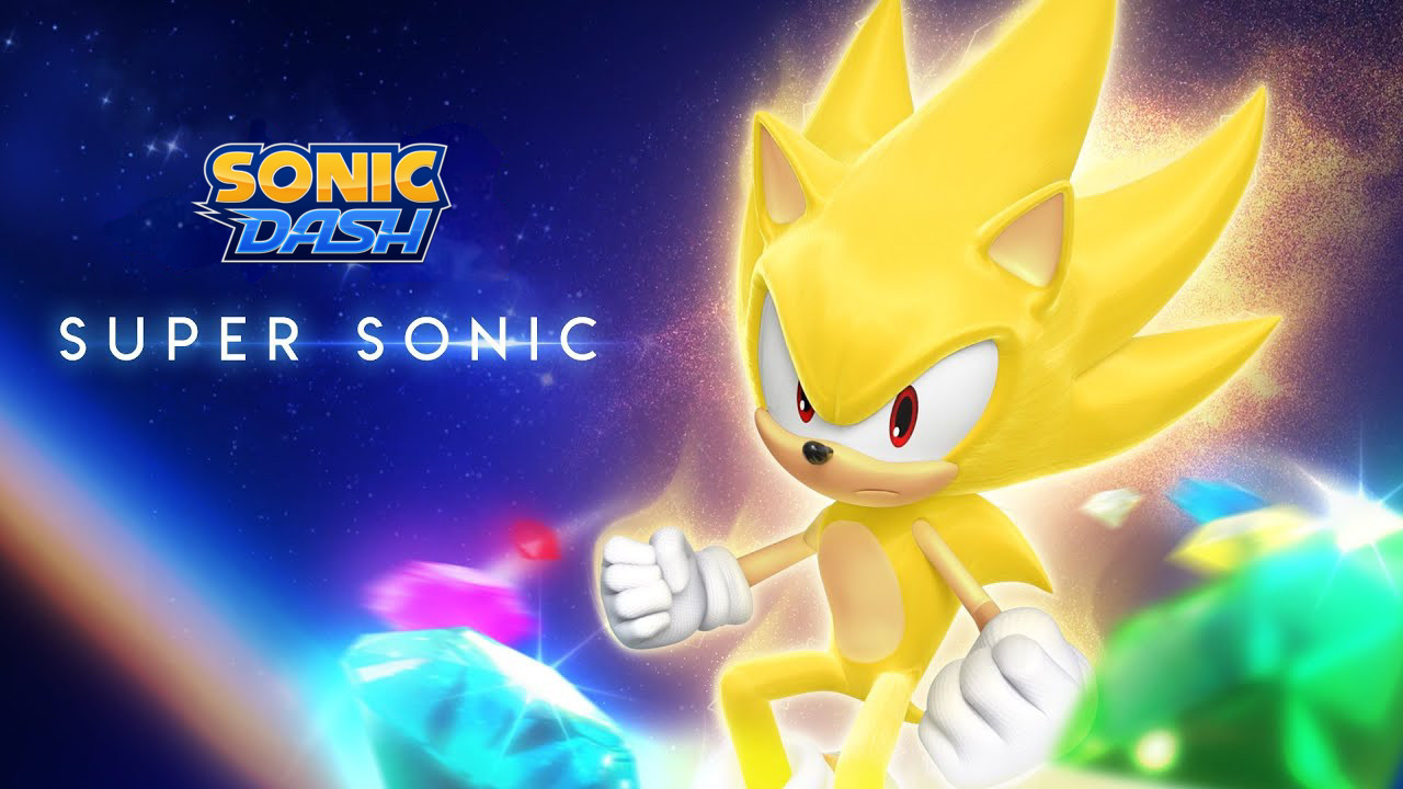 Super Sonic (FULL UNRIGGED MODEL IMPORT) [Sonic Dash] [Mods]