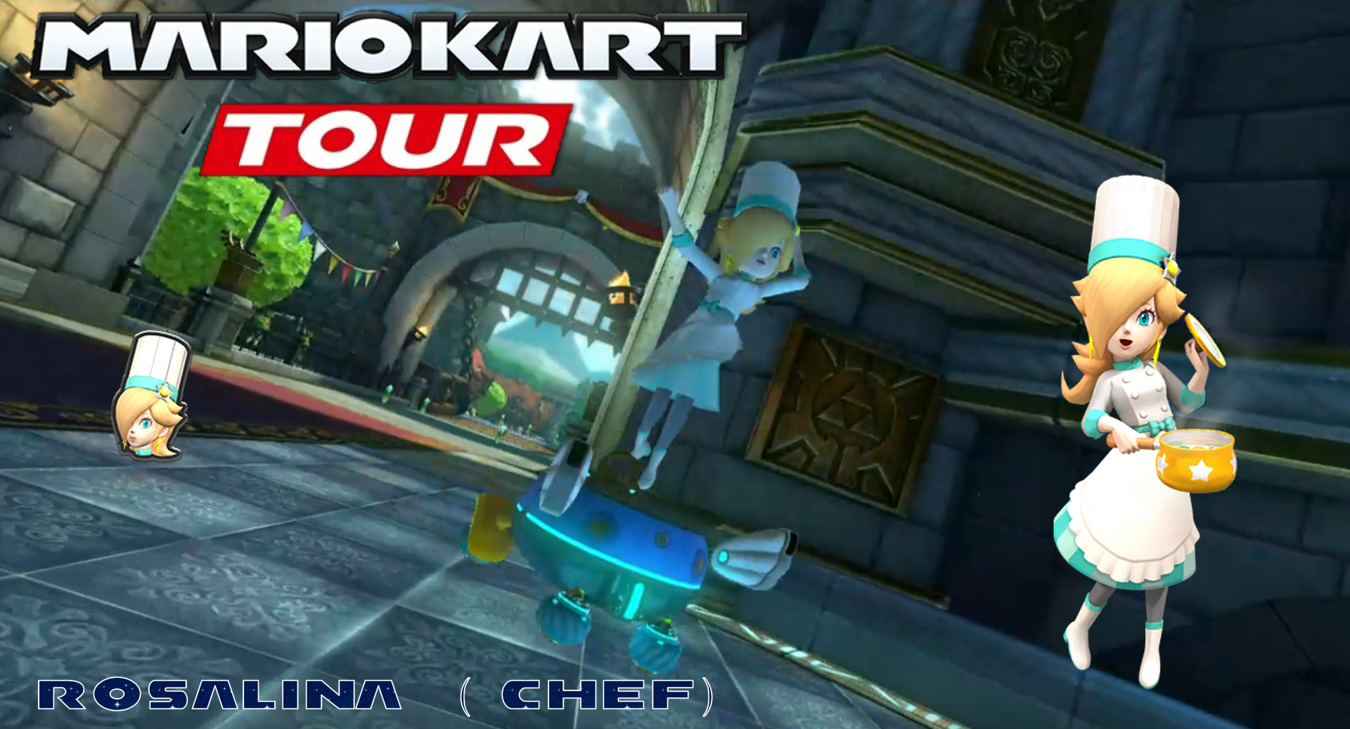 Rosalina Chef W Tour Animations Mario Kart 8 Deluxe Mods 9839