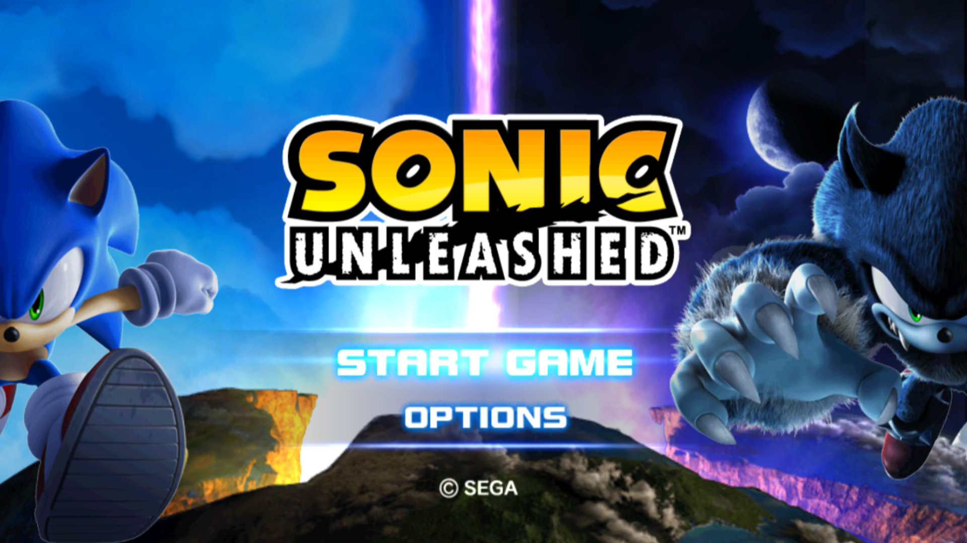 Sonic Unleashed, Dolphin Emulator 4.0.1 [1080p HD]