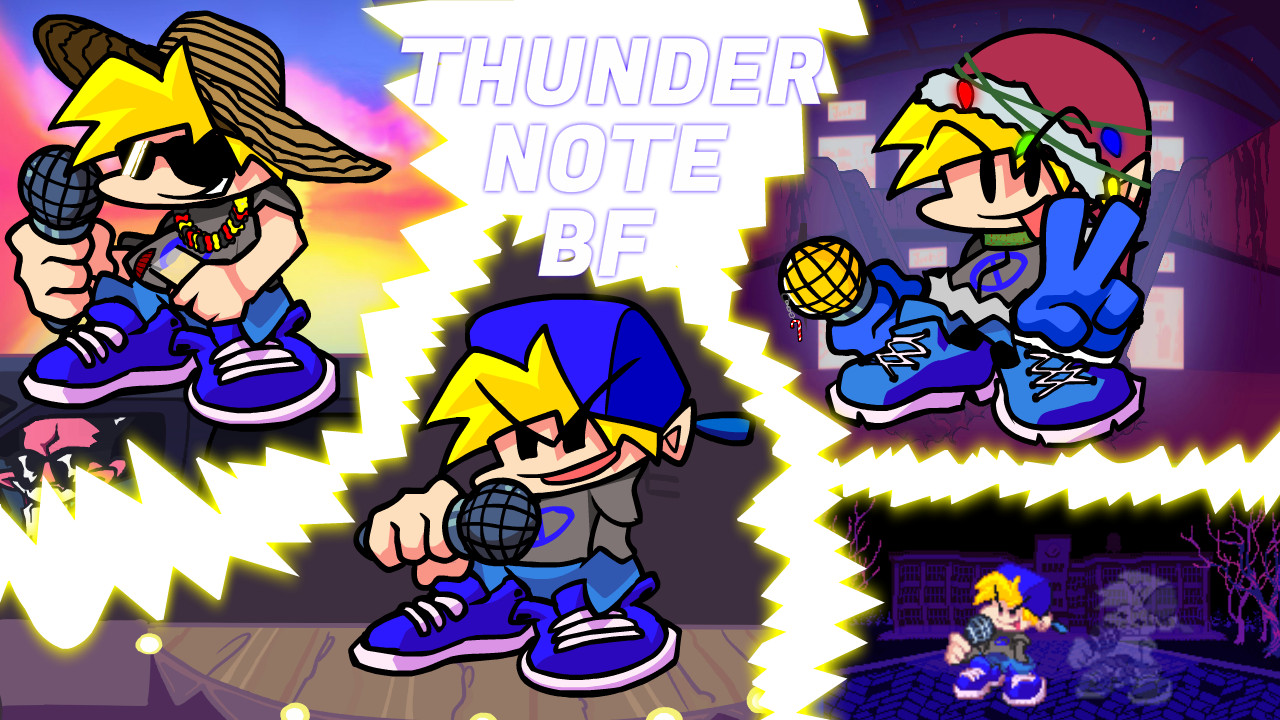Thunder Note Boyfriend Skin