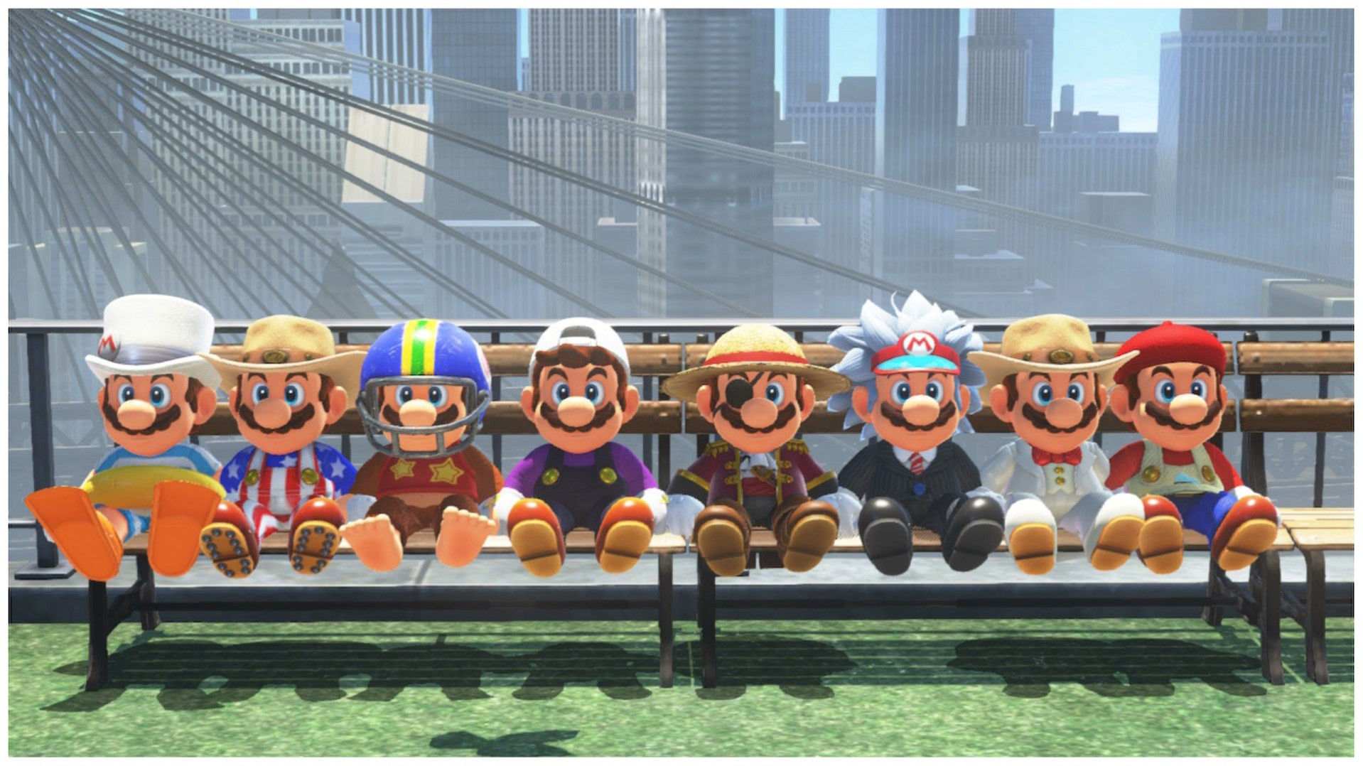 Mario Odyssey playable with 10 players in new multiplayer mod