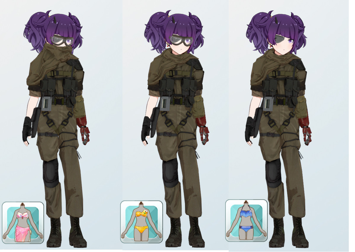 mgsv female battle dress mod Metal Gear Solid V Venom Snake Costume Mod for THE IDOLM@STER STARLIT  SEASON