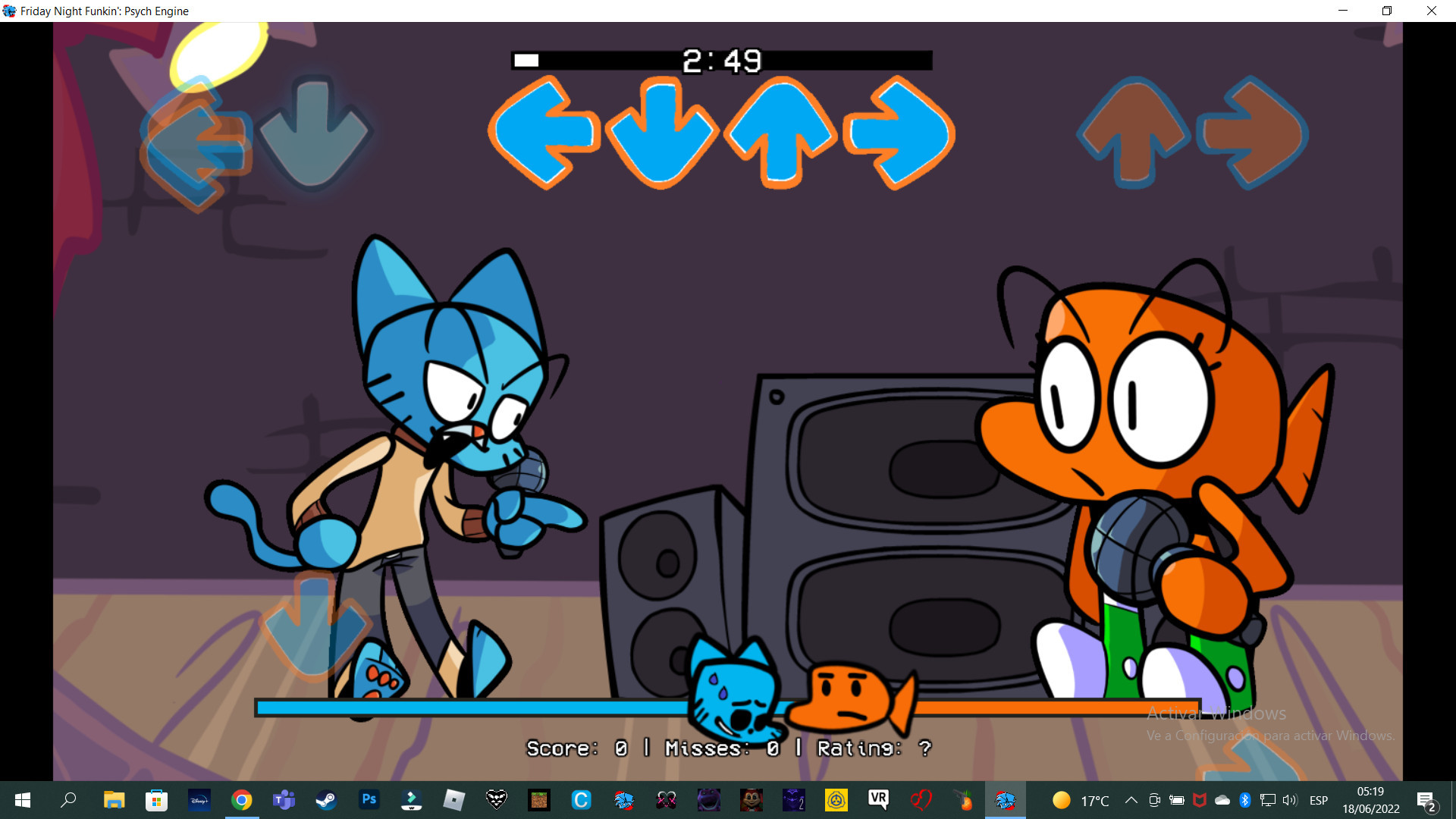 Gumball and Darwin COVERS [DEMO] [Friday Night Funkin'] [Mods]