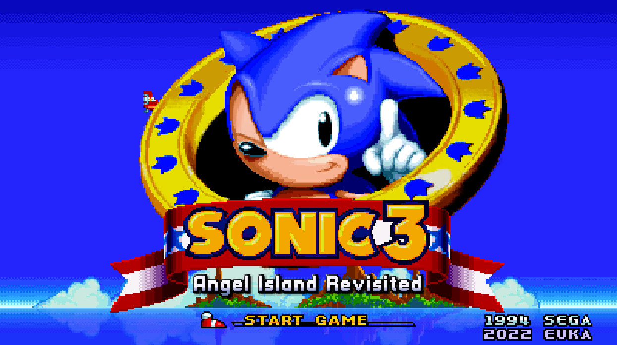 Sonic 3 Tittle Screen Mania Styled [Sonic 3 A.I.R.] [Mods]