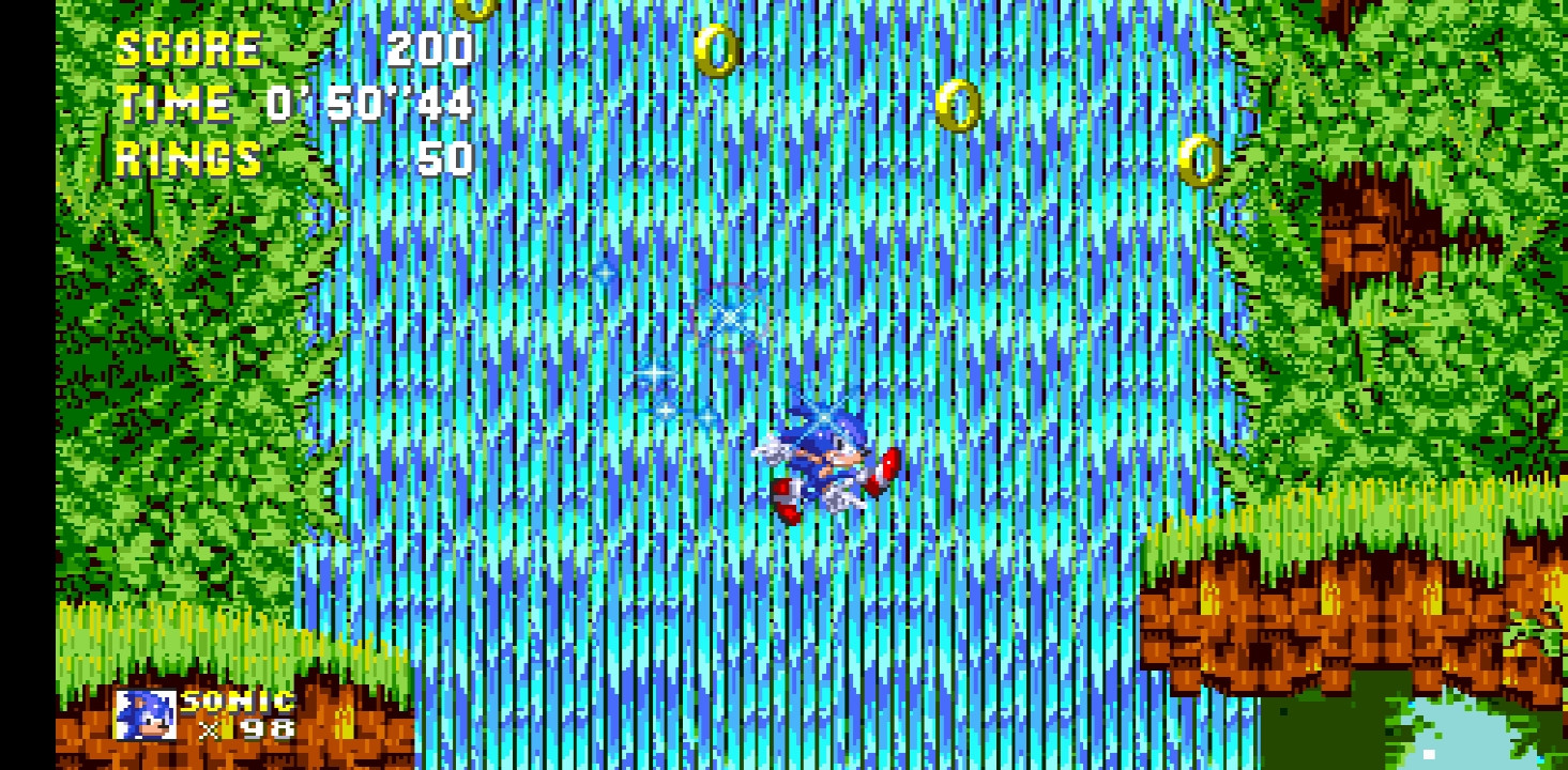 Cooler Sonic over Drop dash [Sonic 3 A.I.R.] [Mods]