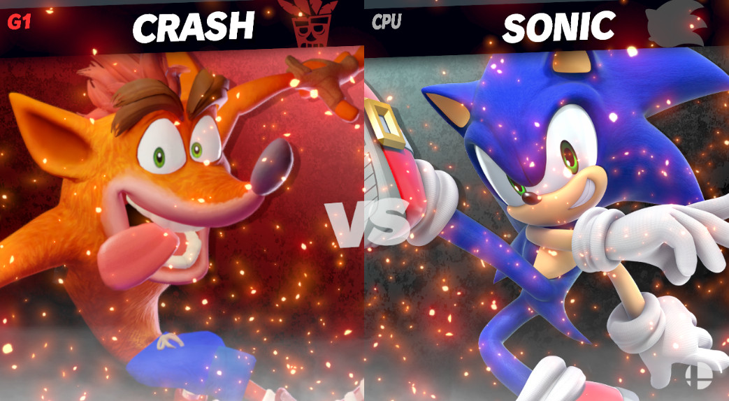 Crash Bandicoot Smash bros style render (Update) by