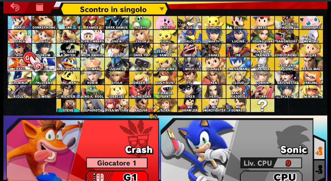 Crash Bandicoot Smash Skins : r/SmashBrosUltimate