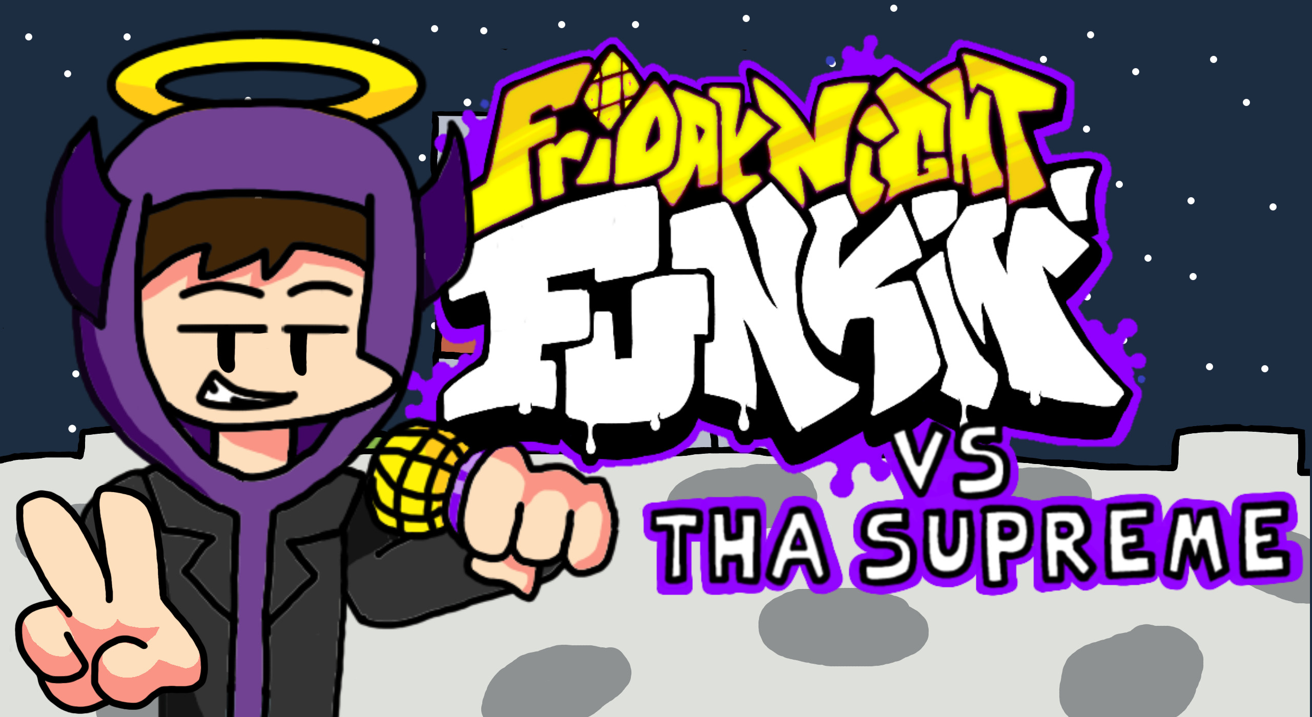 Friday Night Funkin'- Vs Tha Supreme (Part 1)